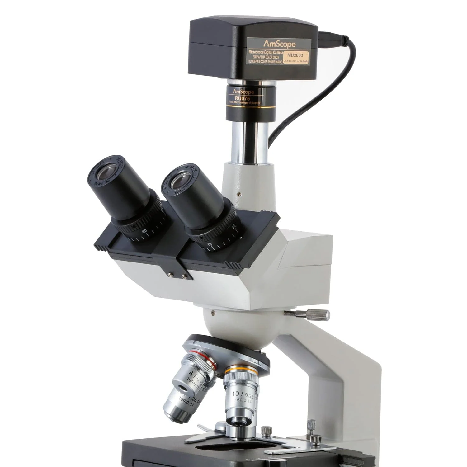 AmScope MU Series 20.0MP USB 3.0 Color CMOS C-Mount Microscope Camera - Image 5