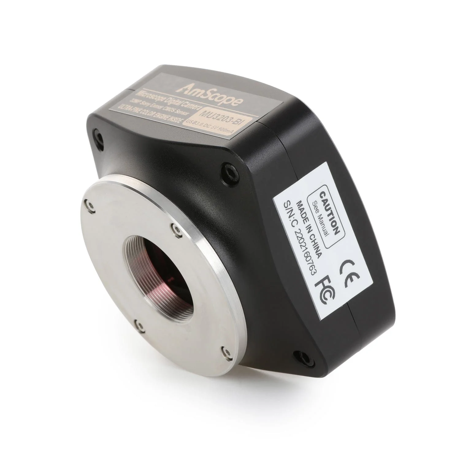 AmScope MU Series 32.0MP USB 3.0 Back-illuminated Color CMOS C-Mount Microscope Camera - Image 5