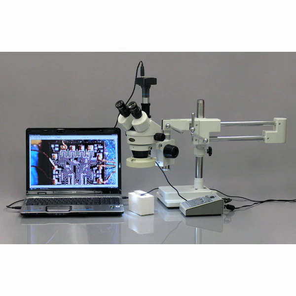 AmScope MU Series 9.0MP USB 2.0 Color CMOS C-Mount Microscope Camera with Reduction Lens - Image 4