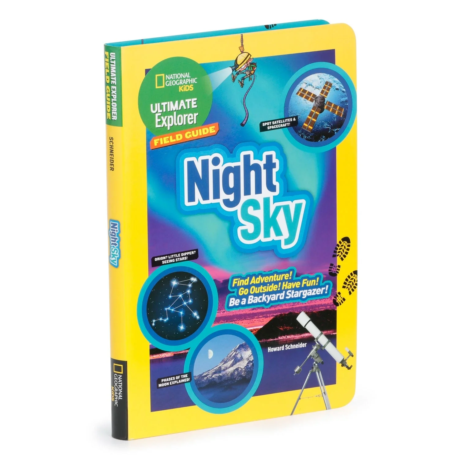 AmScope Find Your Next Adventure with the Ultimate Explorer Field Guide: Night Sky by National Geographic Kids - Image 4