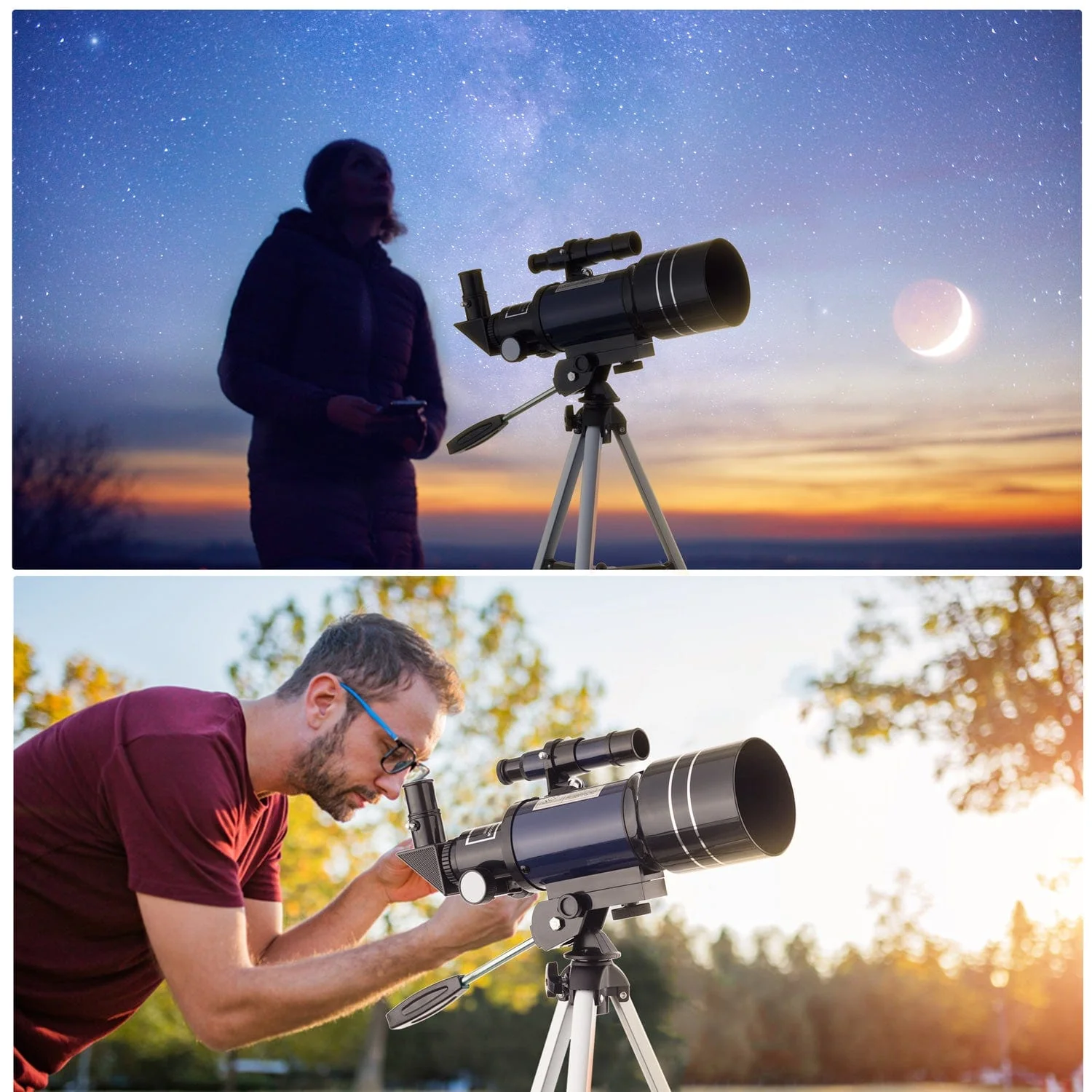 AmScope Find Your Next Adventure with the Ultimate Explorer Field Guide: Night Sky by National Geographic Kids - Image 5