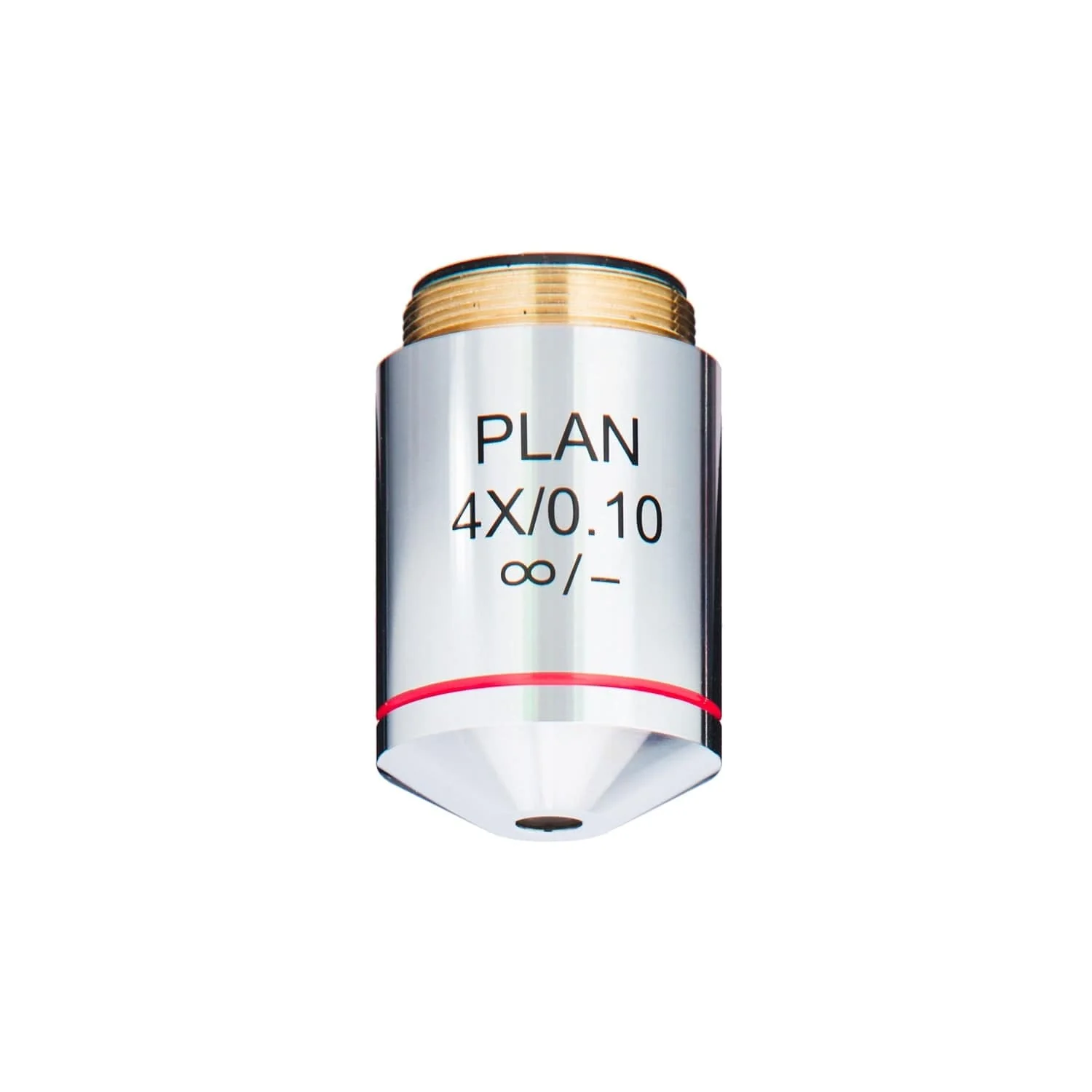 AmScope 4X Infinity Plan Achromatic Microscope Objective