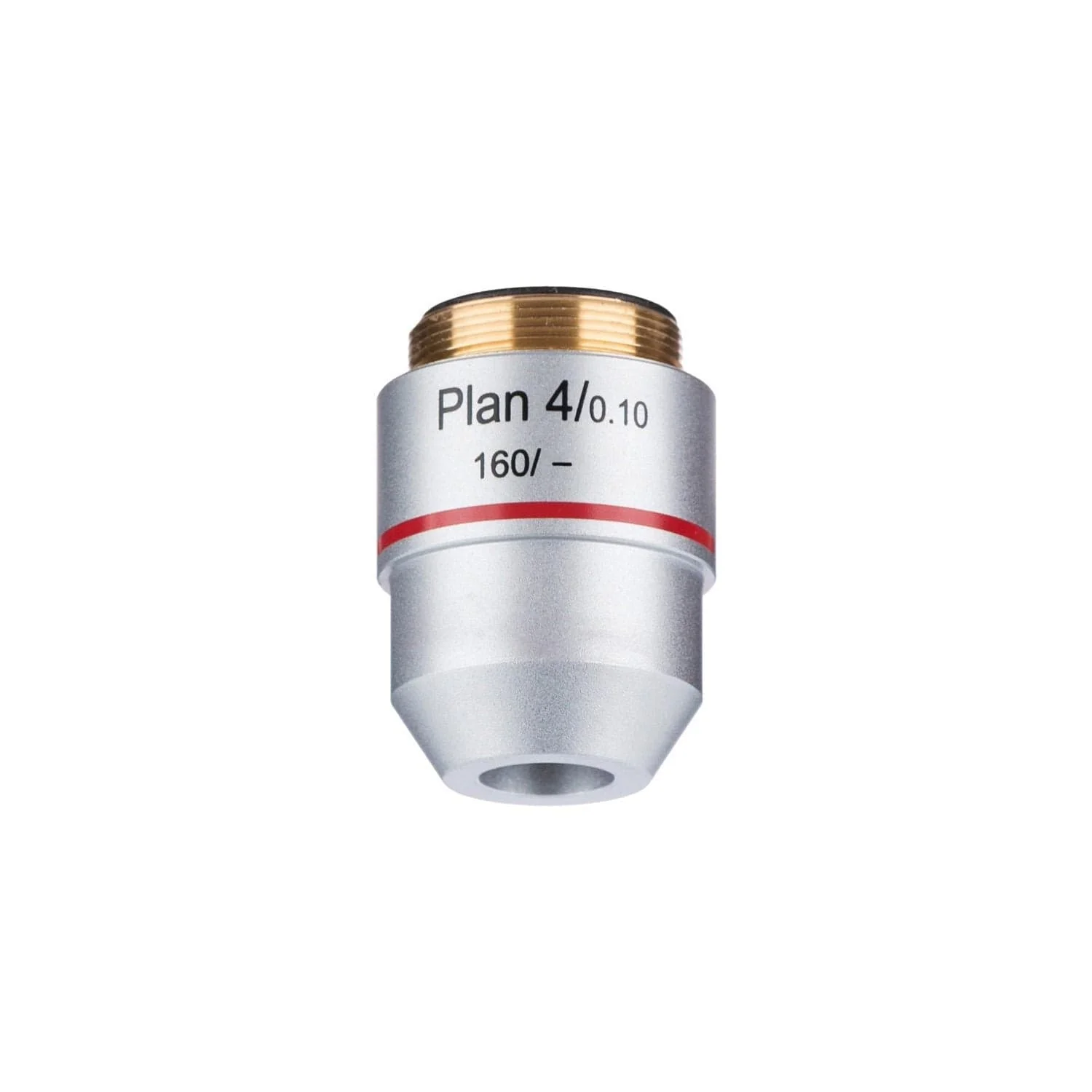 AmScope 4X Plan Achromatic Compound Microscope Objective Lens