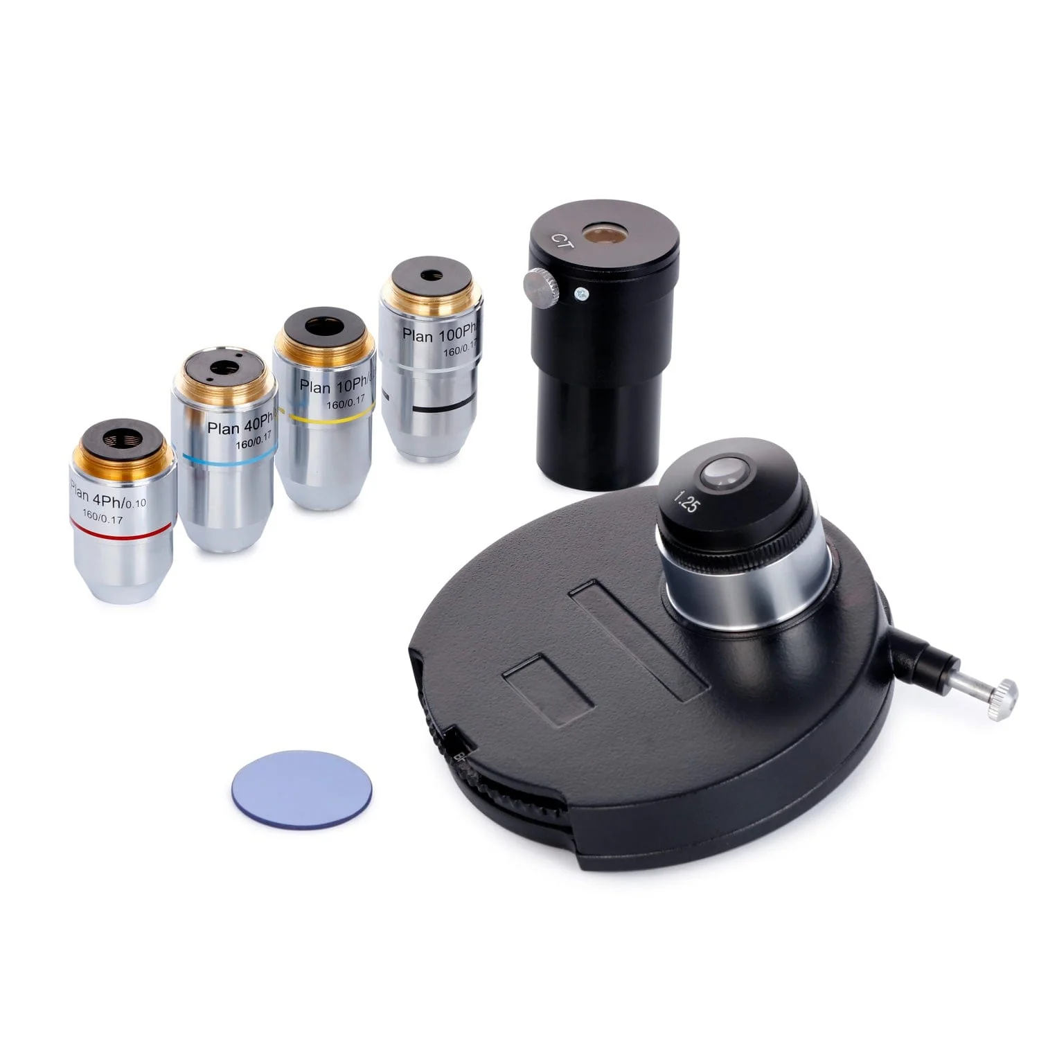 AmScope Turret Phase Contrast Kit for 690 Series Compound Microscopes - Image 2