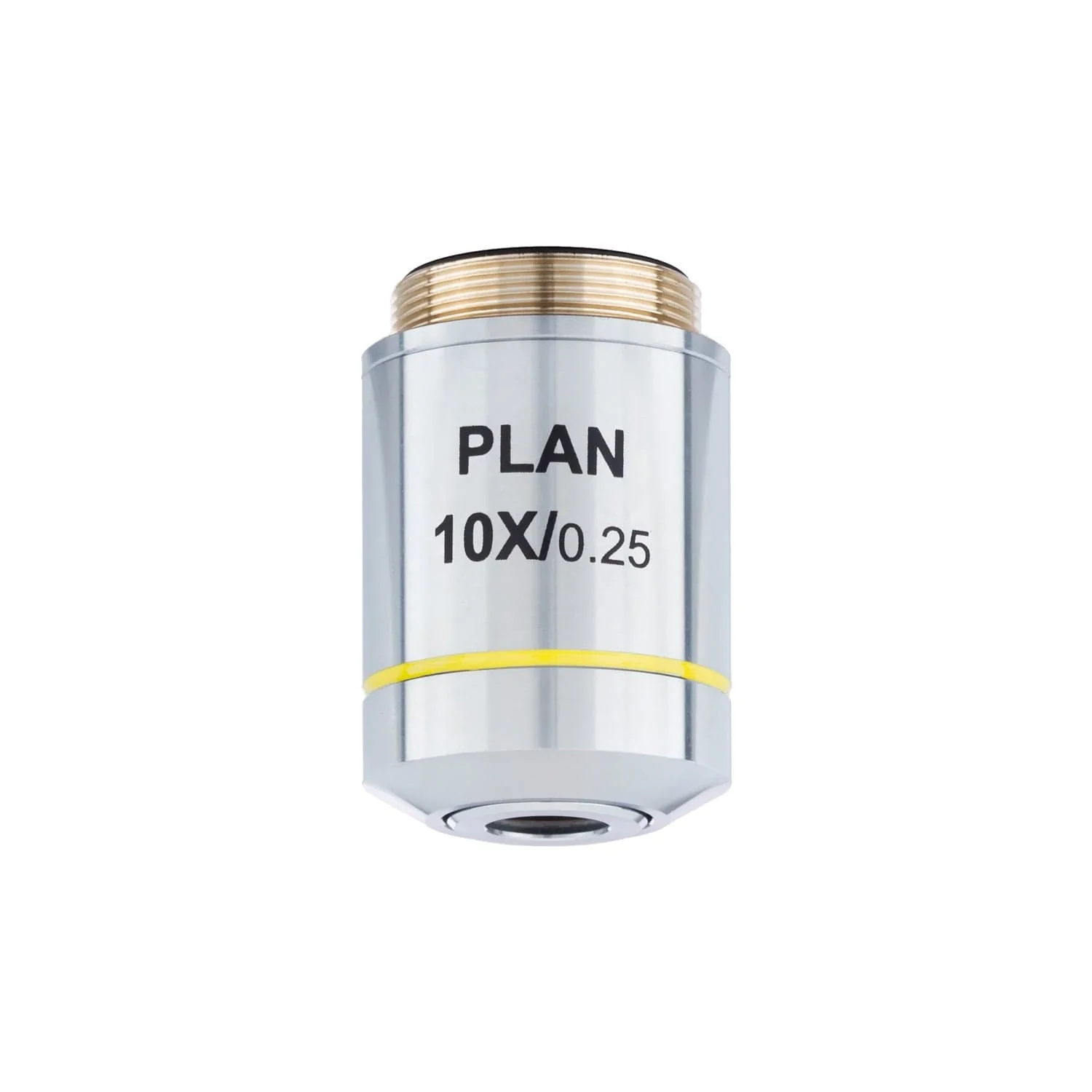 AmScope 10X Plan Achromatic Objective Lens for Infinity-Corrected Metallurgical Microscopes