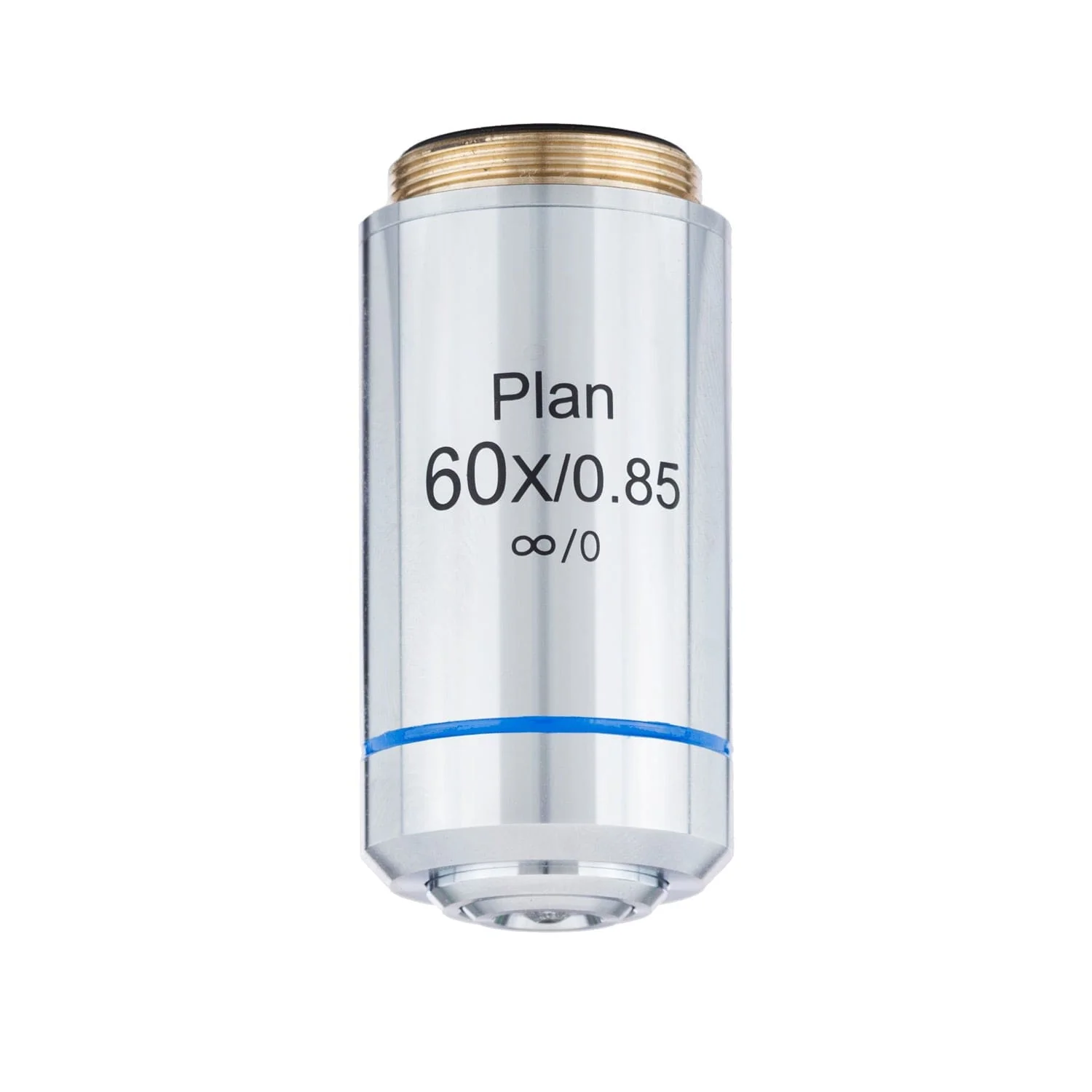 AmScope 60X Plan Achromatic Objective Lens for Infinity-Corrected Metallurgical Microscopes