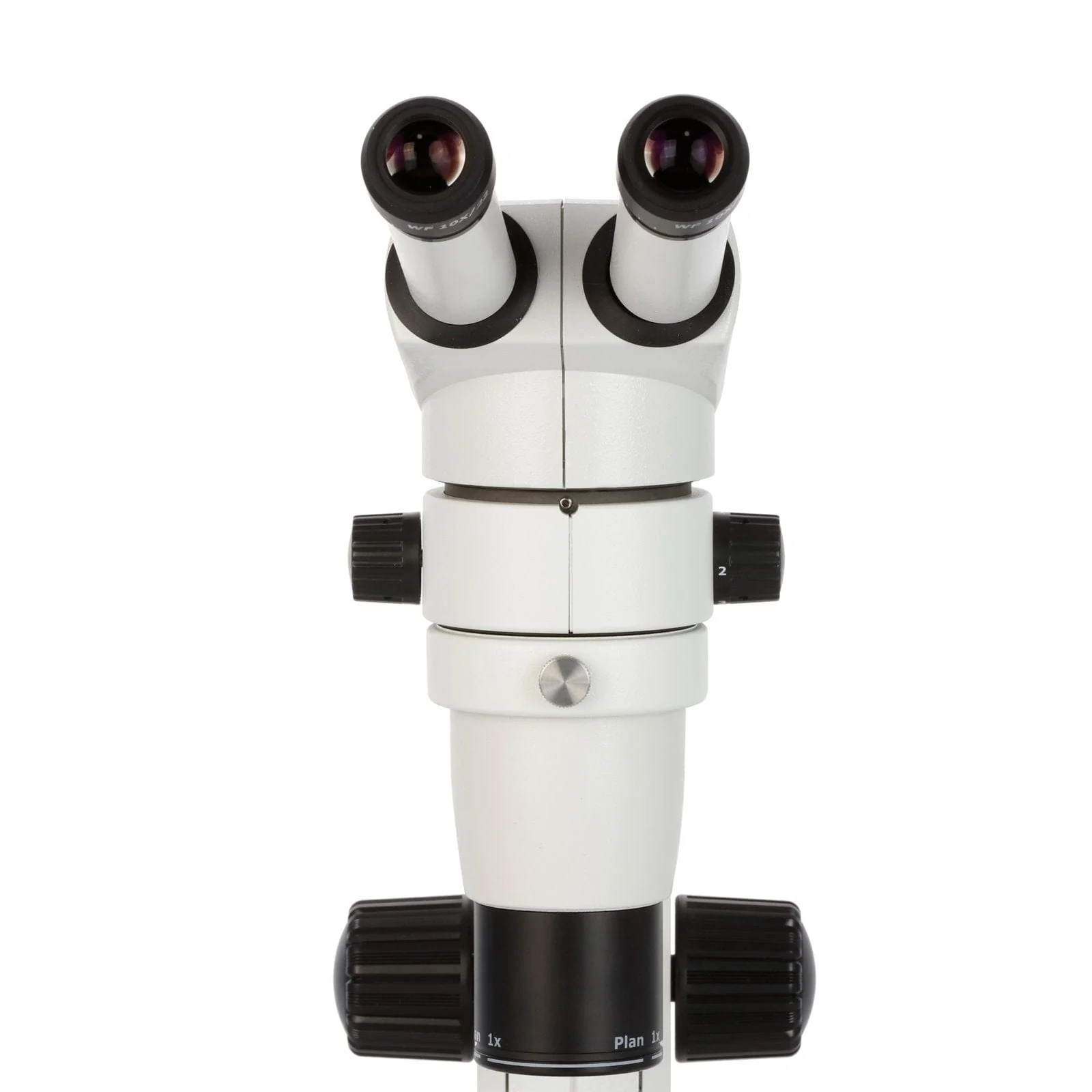 AmScope PM230 Series Zoom Binocular Stereo Microscope 8X-80X Magnification on Track Stand with Common Main Objective(CMO) and Dual Illumination - Image 5