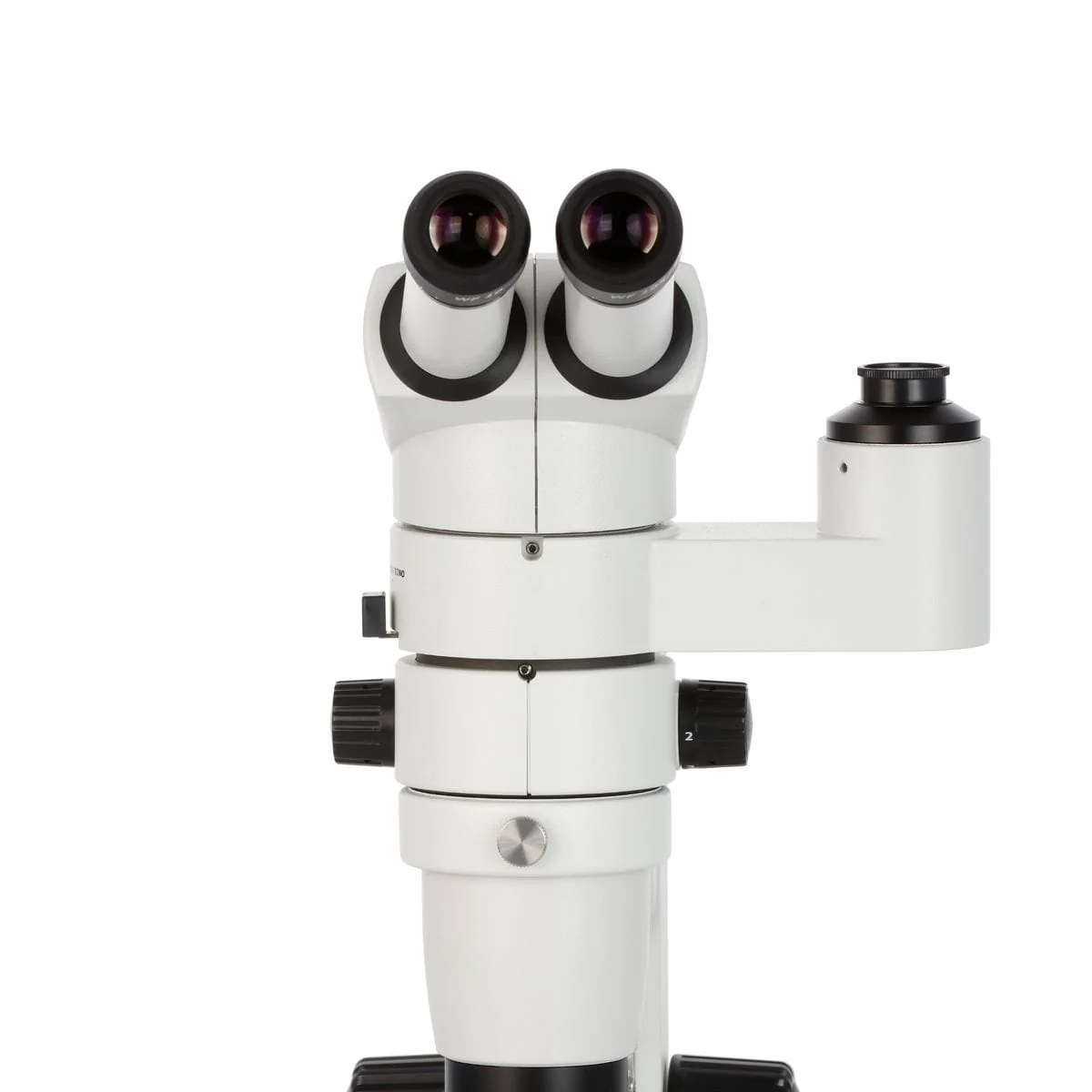 AmScope PM230 Series Zoom Trinocular Stereo Microscope 8X-80X Magnification on Track Stand with Common Main Objective(CMO), Adjustable Head + 20MP USB3.0 Camera - Image 5