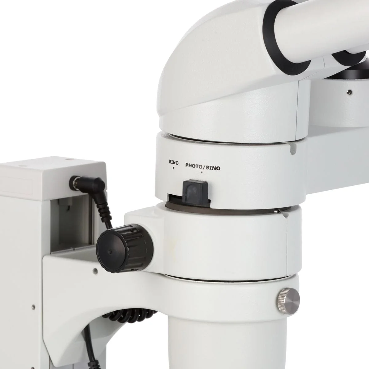 AmScope PM230 Series Zoom Trinocular Stereo Microscope 8X-80X Magnification on Track Stand with Common Main Objective(CMO), Adjustable Head + 20MP USB3.0 Camera - Image 6