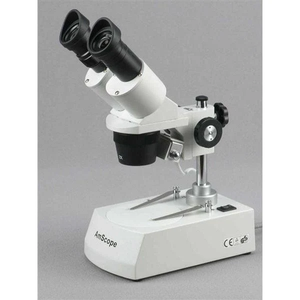 AmScope 95mm 2-color Round Plastic Plate for Stereo Microscopes - Image 3