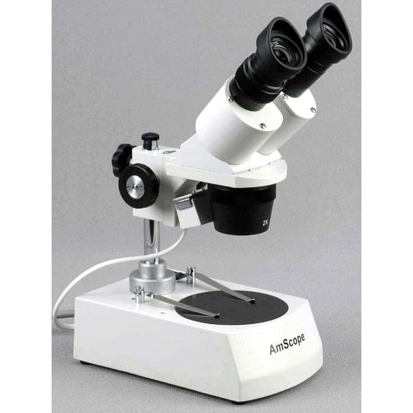 AmScope 95mm 2-color Round Plastic Plate for Stereo Microscopes - Image 4