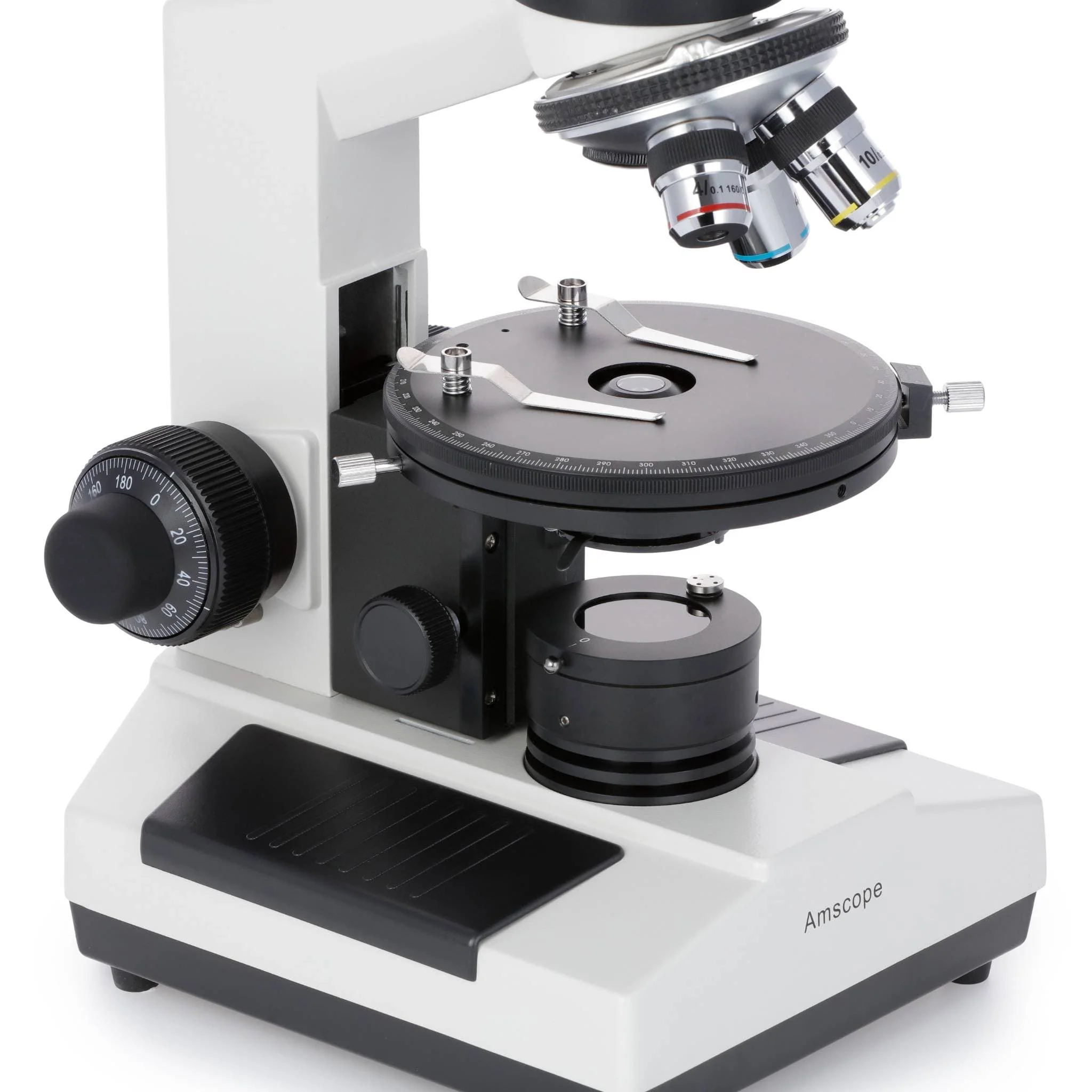 AmScope PZ200 Polarizing Binocular Compound Microscope 40X-640X Magnification - Image 5