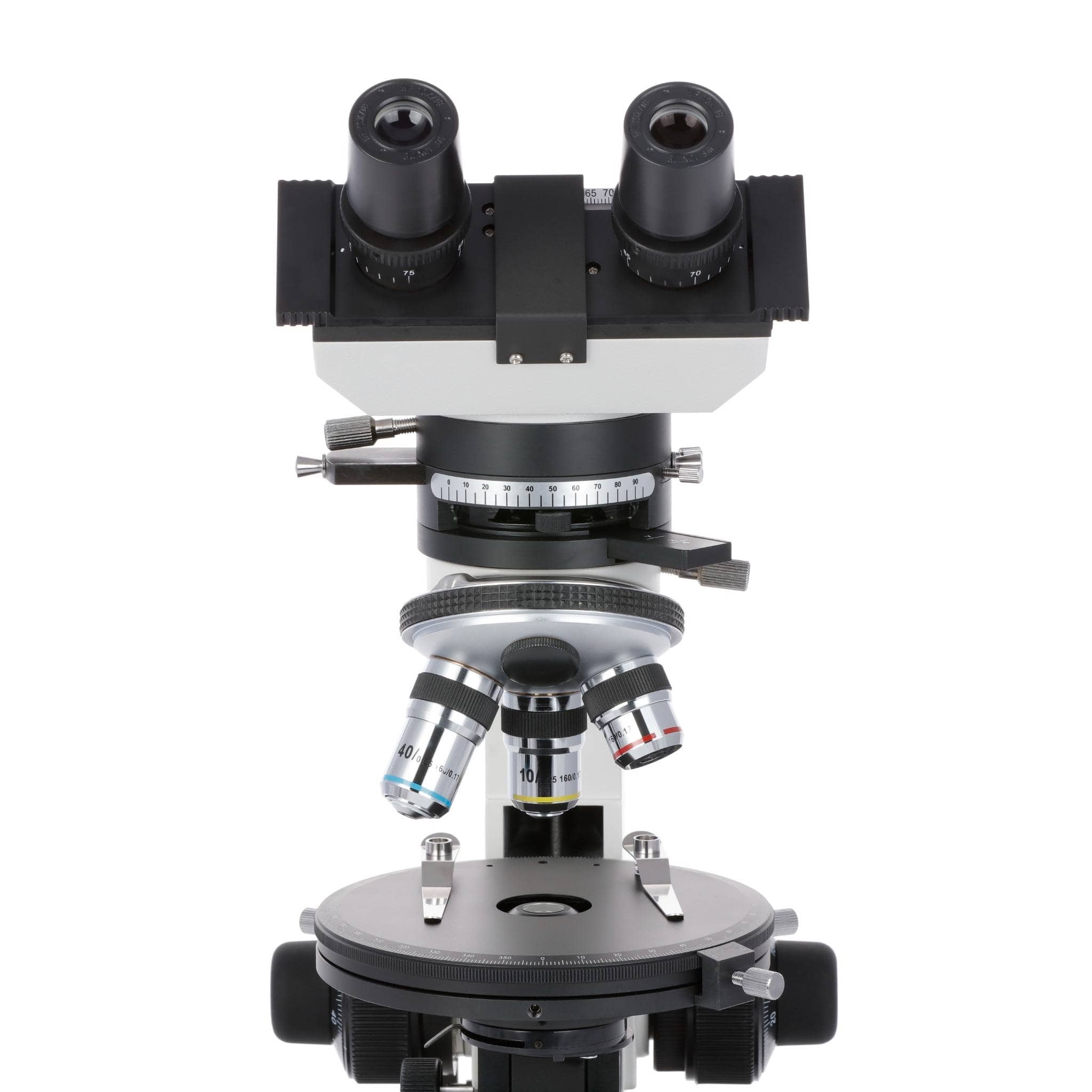 AmScope PZ200 Polarizing Binocular Compound Microscope 40X-640X Magnification - Image 7