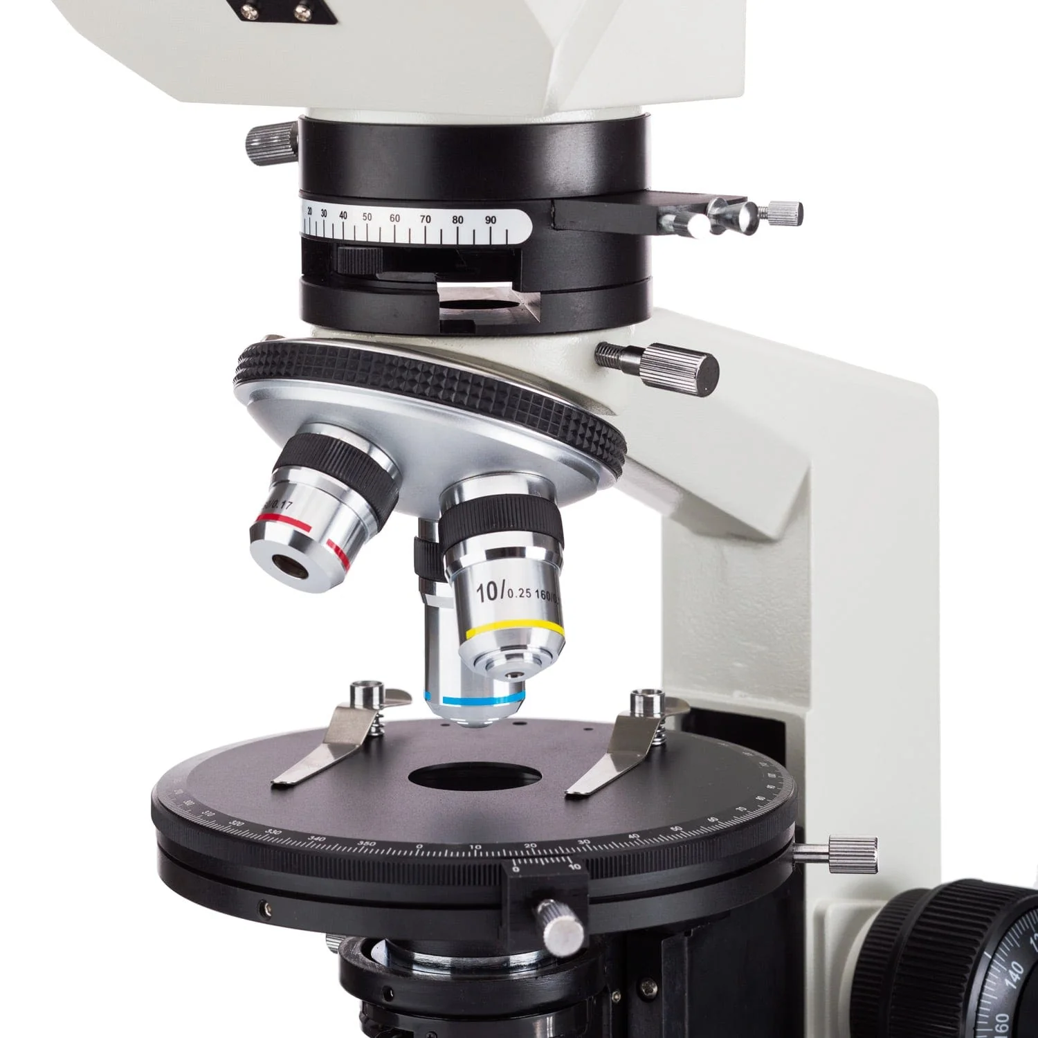 AmScope PZ200 Series Polarizing Trinocular Compound Microscope 40X-640X Magnification - Image 5