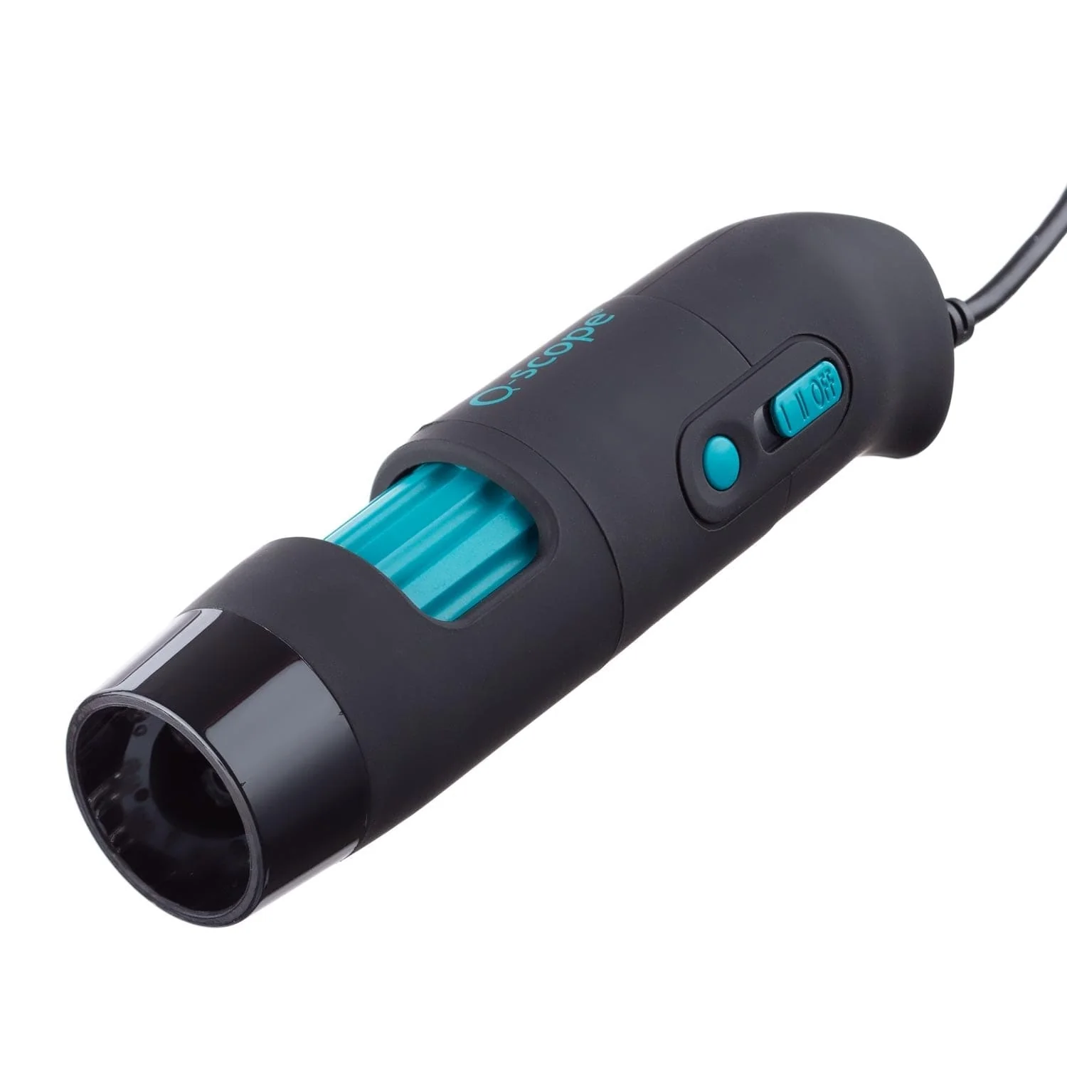 Q-Scope By AmScope 2.0MP USB Handheld Digital Microscope 10X-50X, 200X Magnification with 400nm Ultraviolet LEDs