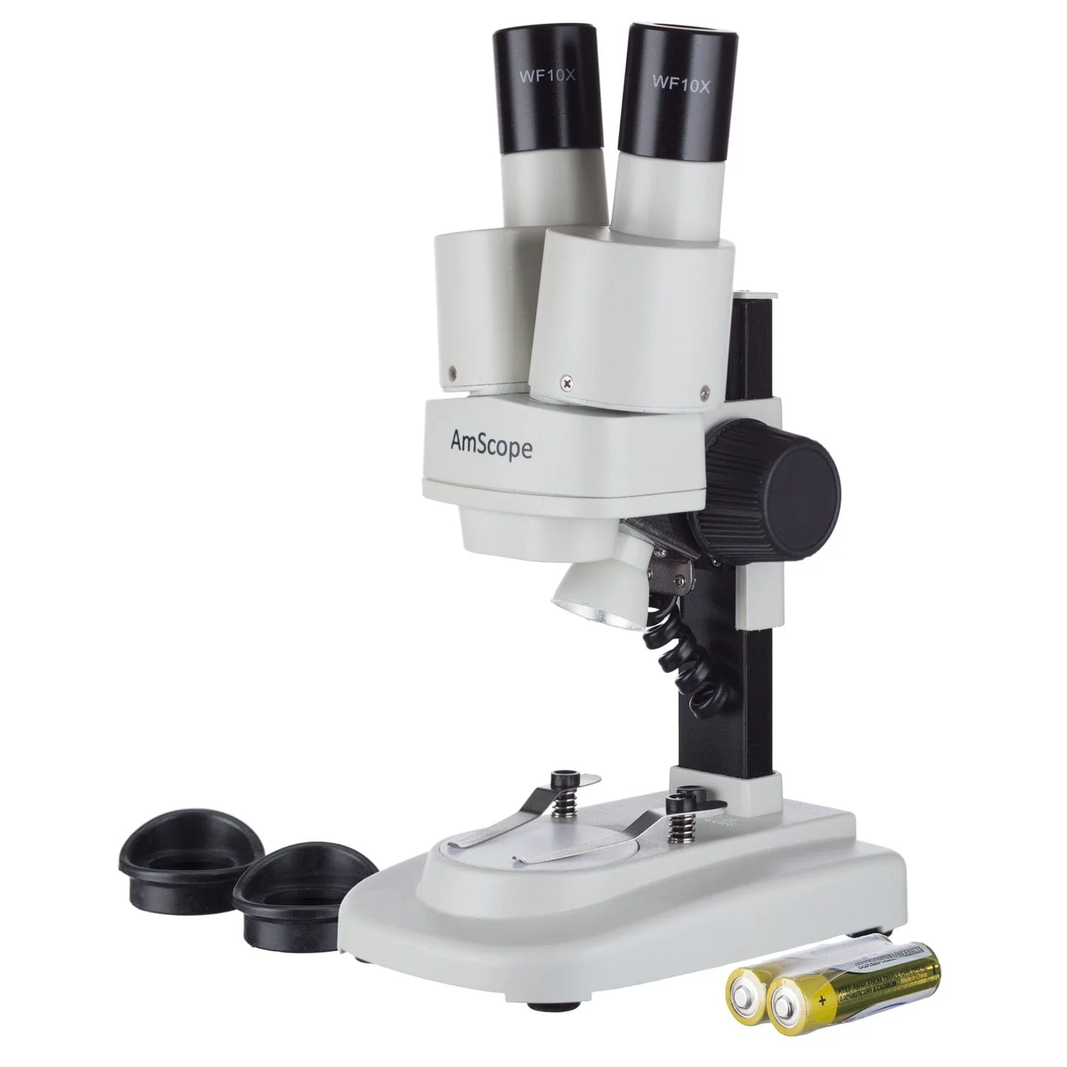 Amscope SE100-LED Stereo Microscope for Kids – 20X–40X LED Illumination Industrial Inspection, PCB & Soldering, Gem & Jewelry - Image 5