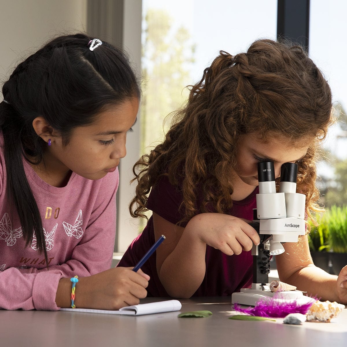 Amscope SE100-LED Stereo Microscope for Kids – 20X–40X LED Illumination Industrial Inspection, PCB & Soldering, Gem & Jewelry - Image 7