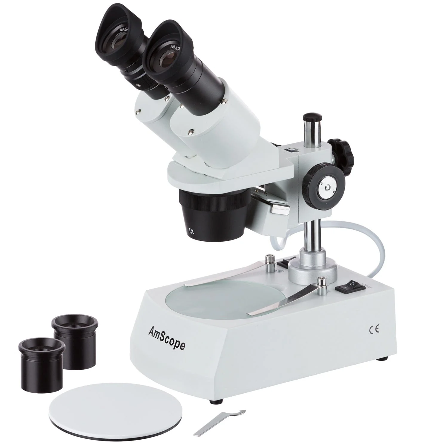 Amscope SE305R-PX Stereo Microscope for Kids Industrial Inspection, PCB & Soldering, Gem & Jewelry