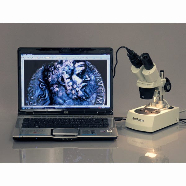 Amscope SE305R-PY Stereo Microscope for Kids Industrial Inspection, PCB & Soldering, Gem & Jewelry - Image 6