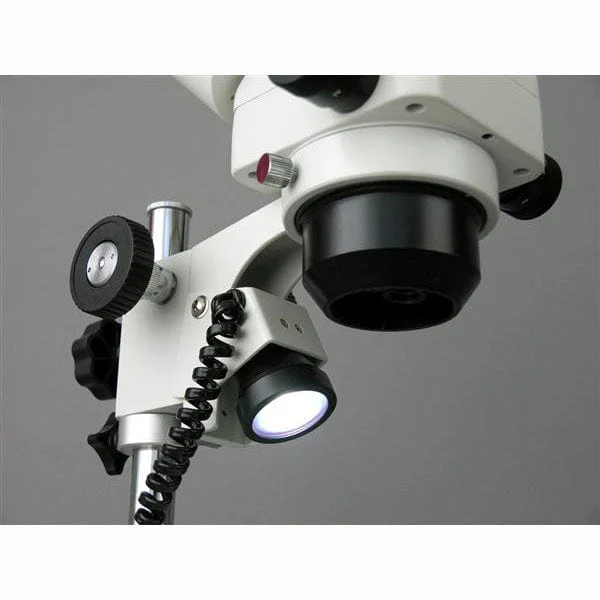 AmScope Zoom Binocular Stereo Microscope 10X-40X Magnification With Dual Halogen - Image 6