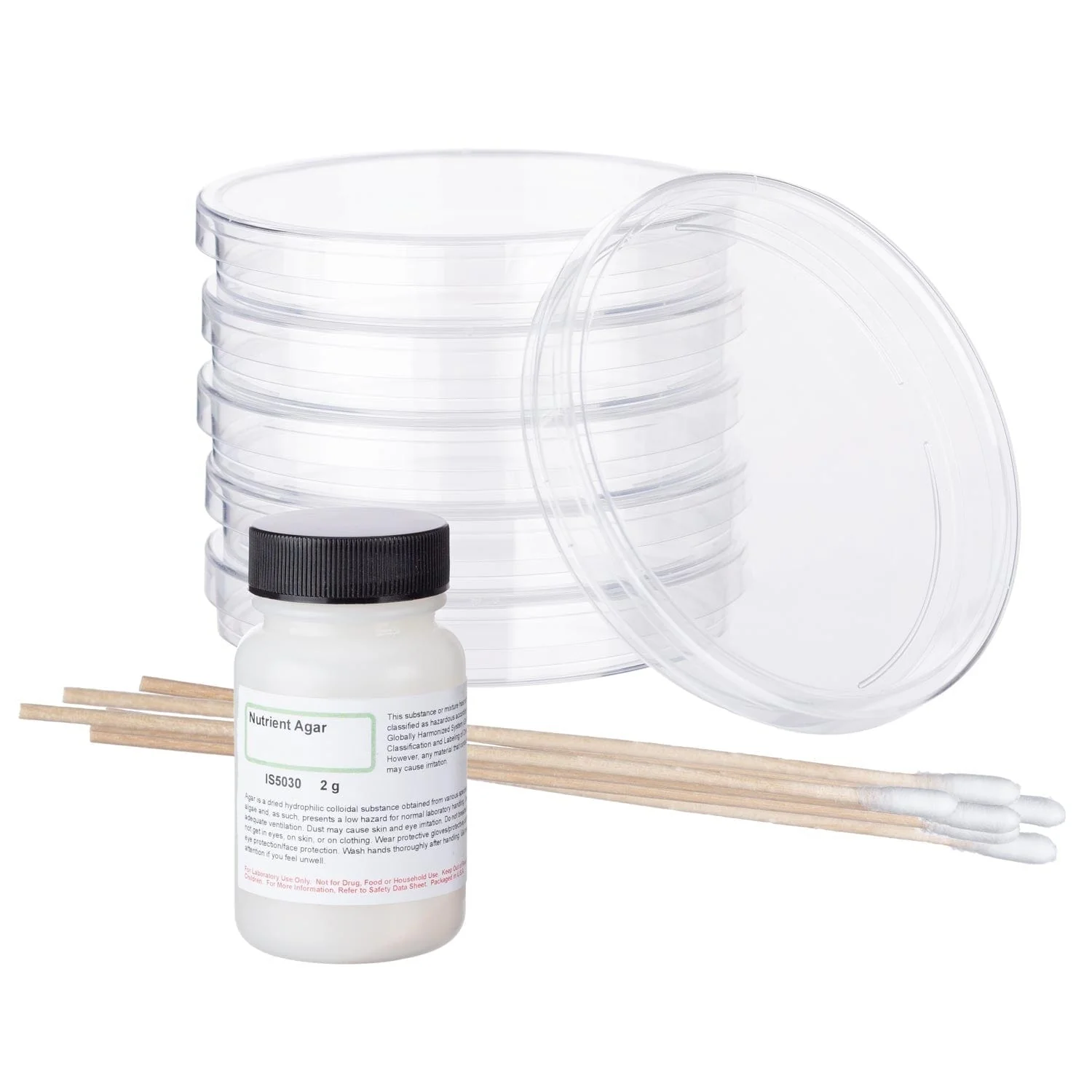 AmScope Microbiology Science Fair Kit for Growing Bacteria and other Microorganisms