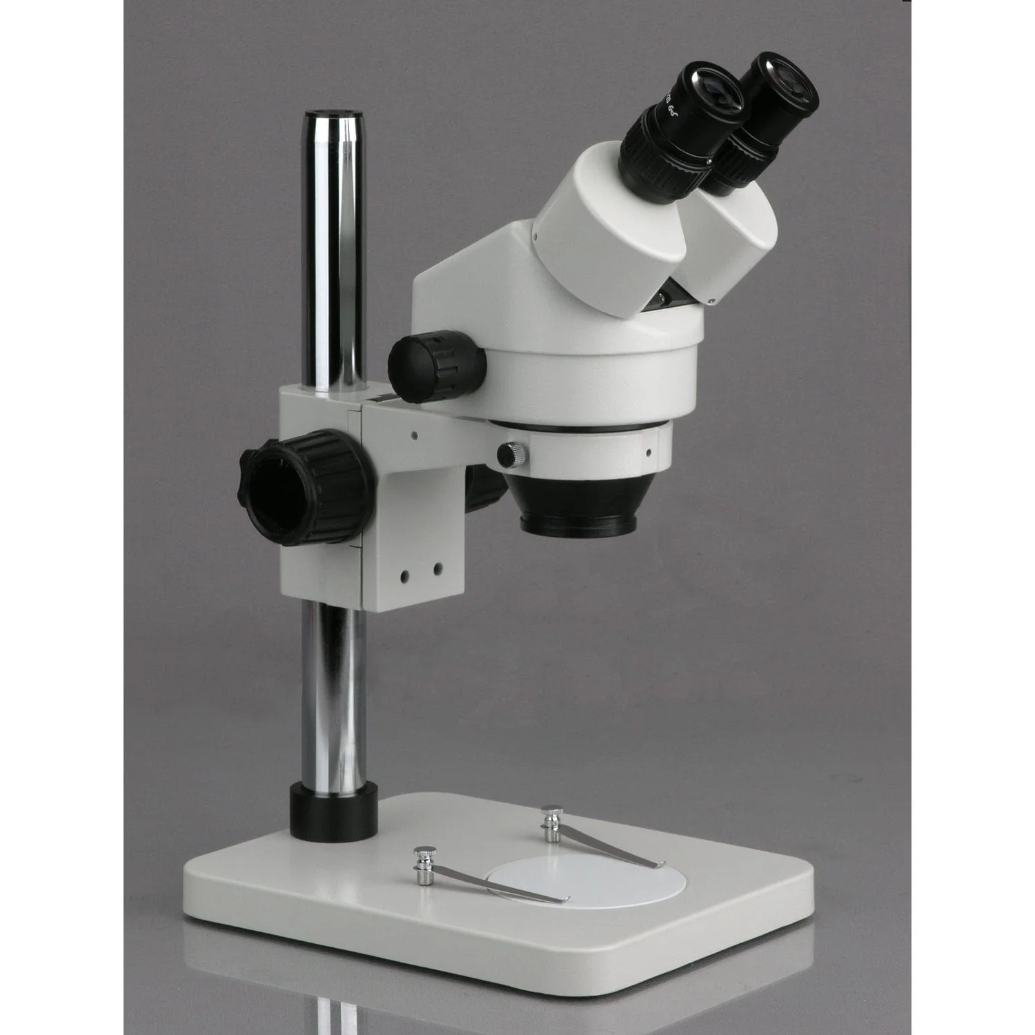 AmScope SM-1B Series Binocular Stereo Microscope 7X-45X Magnification With 14" Pillar Stand - Image 2