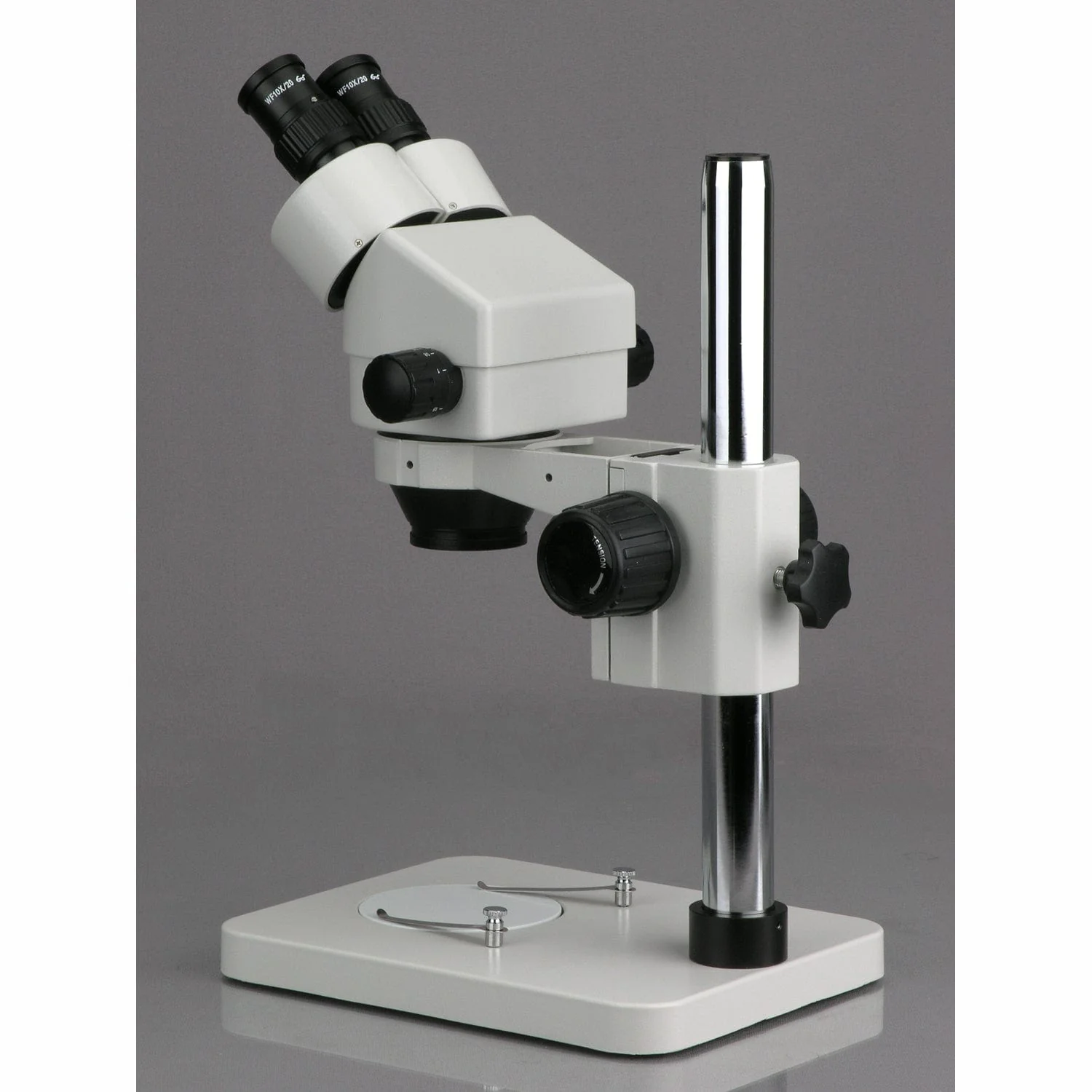 AmScope SM-1B Series Binocular Stereo Microscope 7X-45X Magnification With 14" Pillar Stand - Image 3