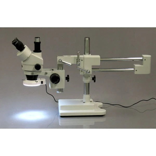 3.5X-90X Circuit Inspection Trinocular Zoom Stereo Microscope with 56-LED Light - Image 2