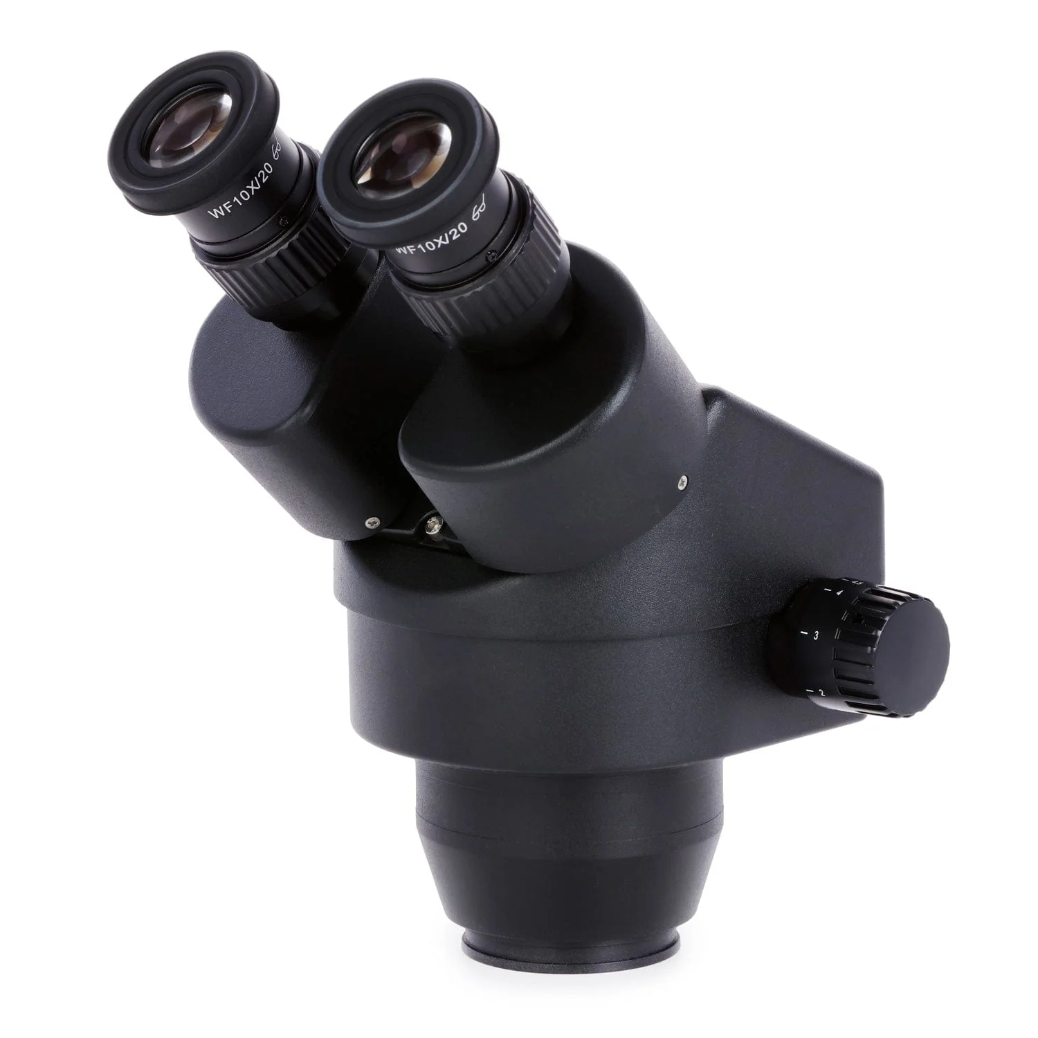 AmScope 7X-45X Magnification Binocular Zoom Power Stereo Microscope Head - Image 3