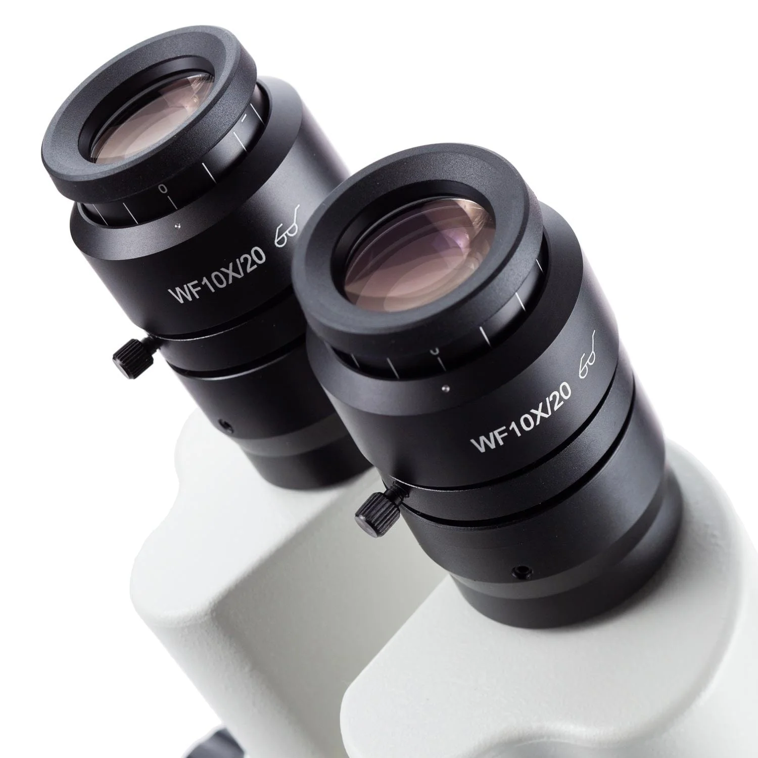 AmScope 7X-45X Magnification Binocular Zoom Stereo Microscope Head with Zoom Lock - Image 3