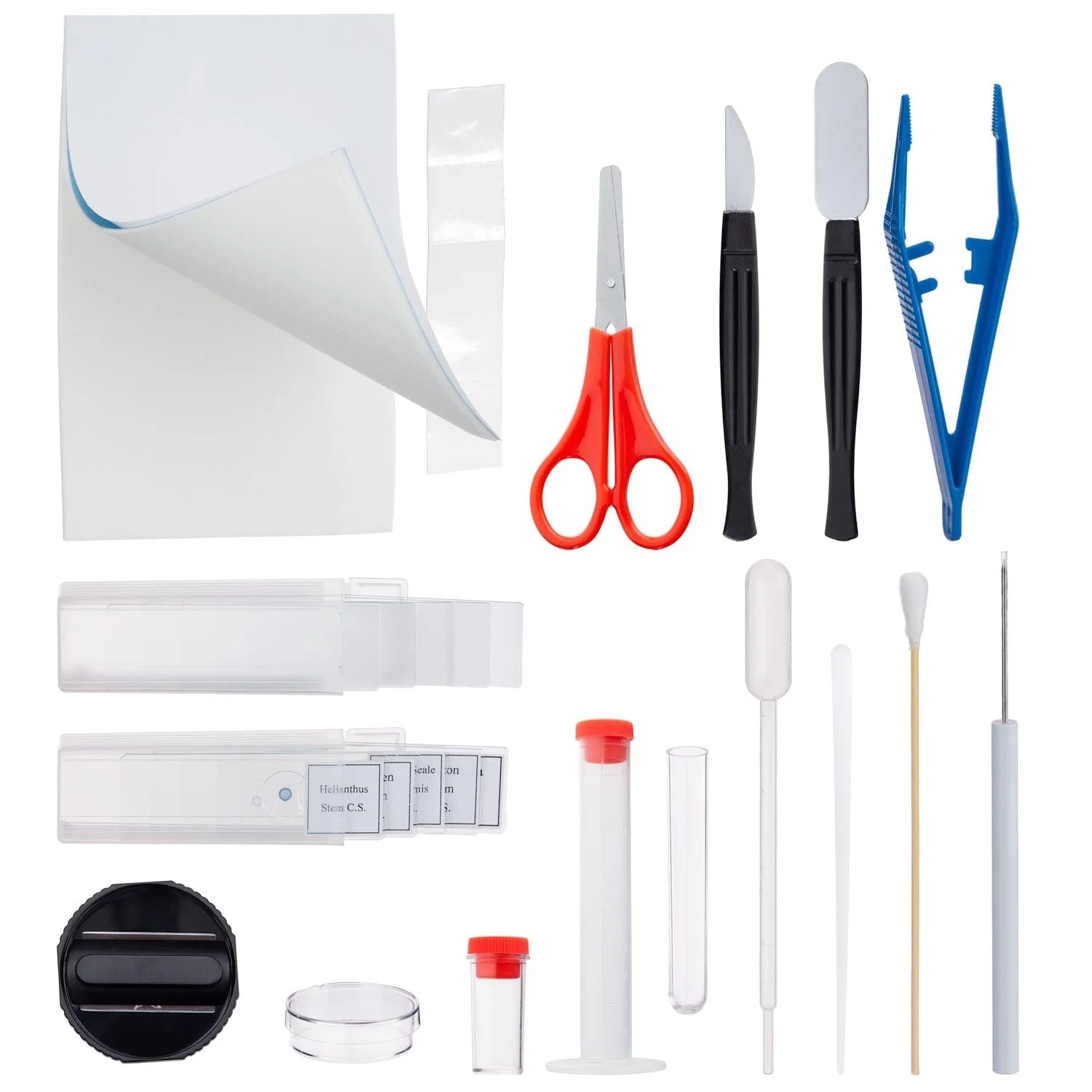 AmScope 35-Piece Essential Microscope Specimen Toolkit - Image 2