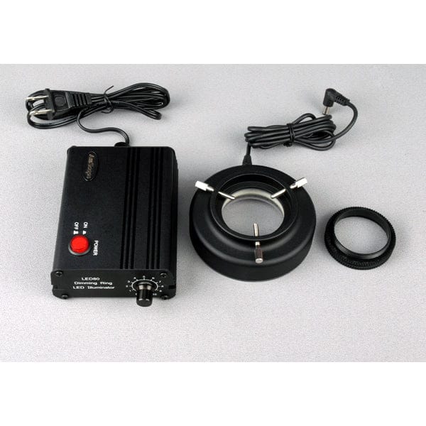 AmScope 60-LED Heavy-duty Microscope Ring Light with Solid Metal Construction - Image 2