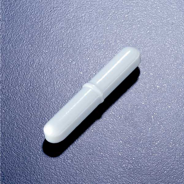Stir bar, pivot ring, PTFE, 25 mm long x 6 mm OD
