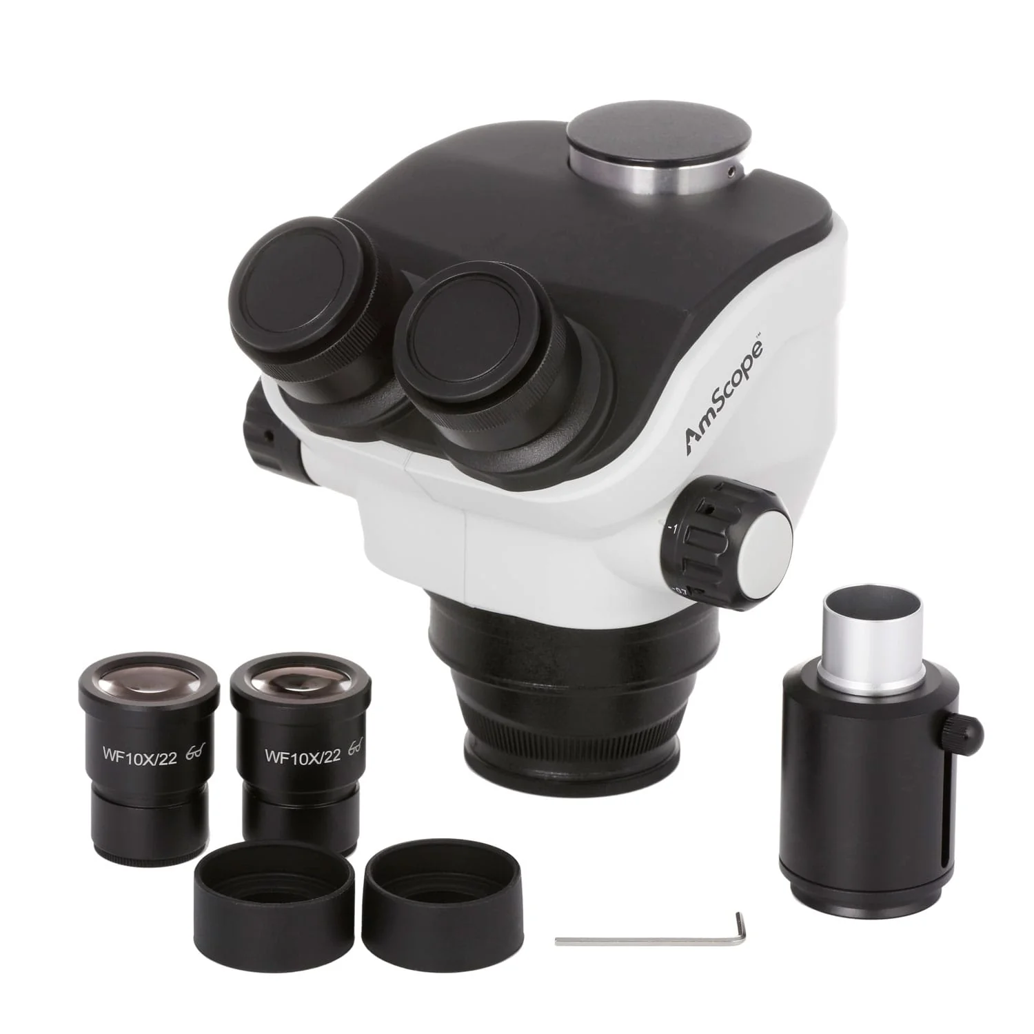AmScope SZ-9TP Simul-focal Zoom Stereo Microscope on Swing-arm Stand - Image 4