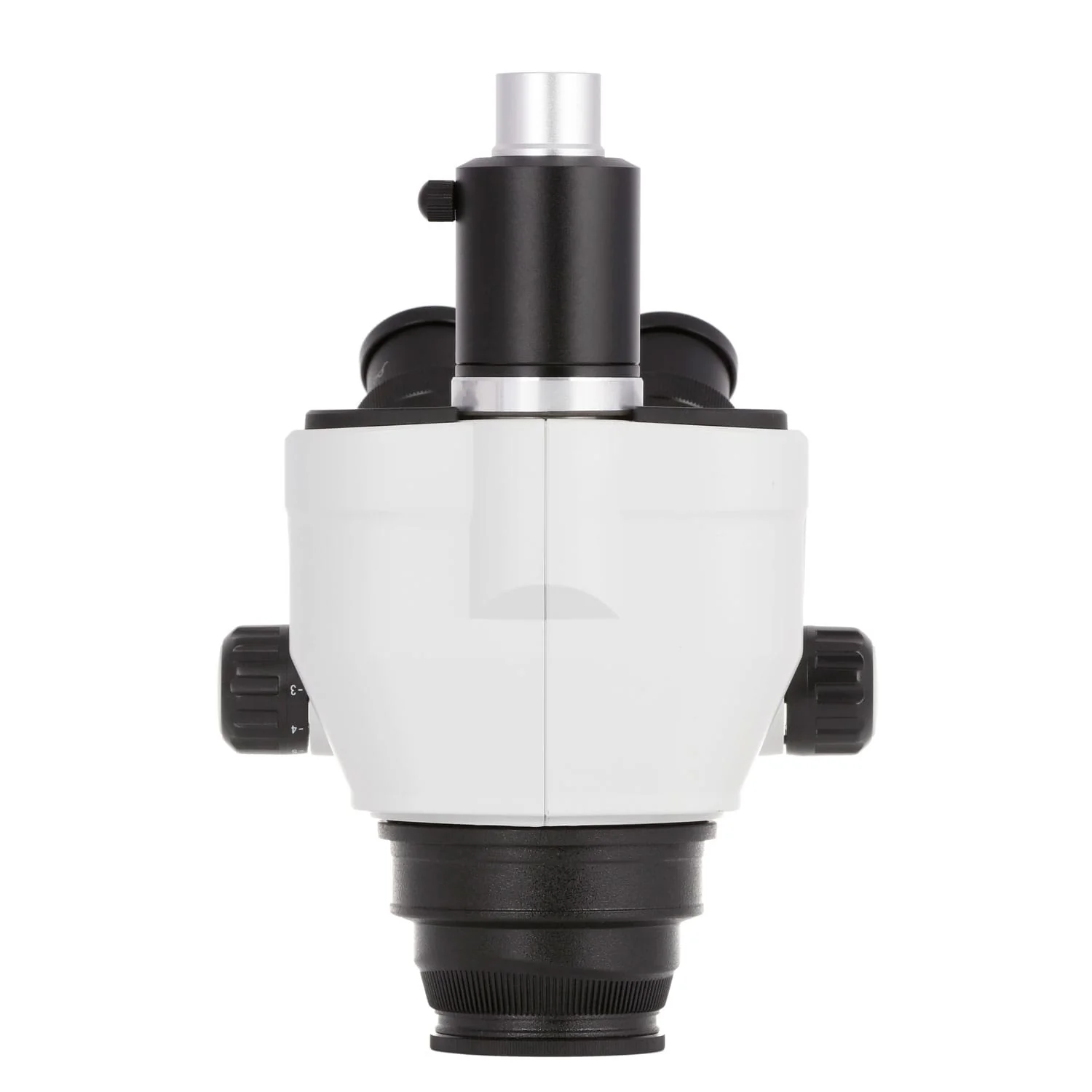 AmScope SZ750TP 7X-50x Simul-focal Trinocular Zoom Stereo Microscope Head - Image 3