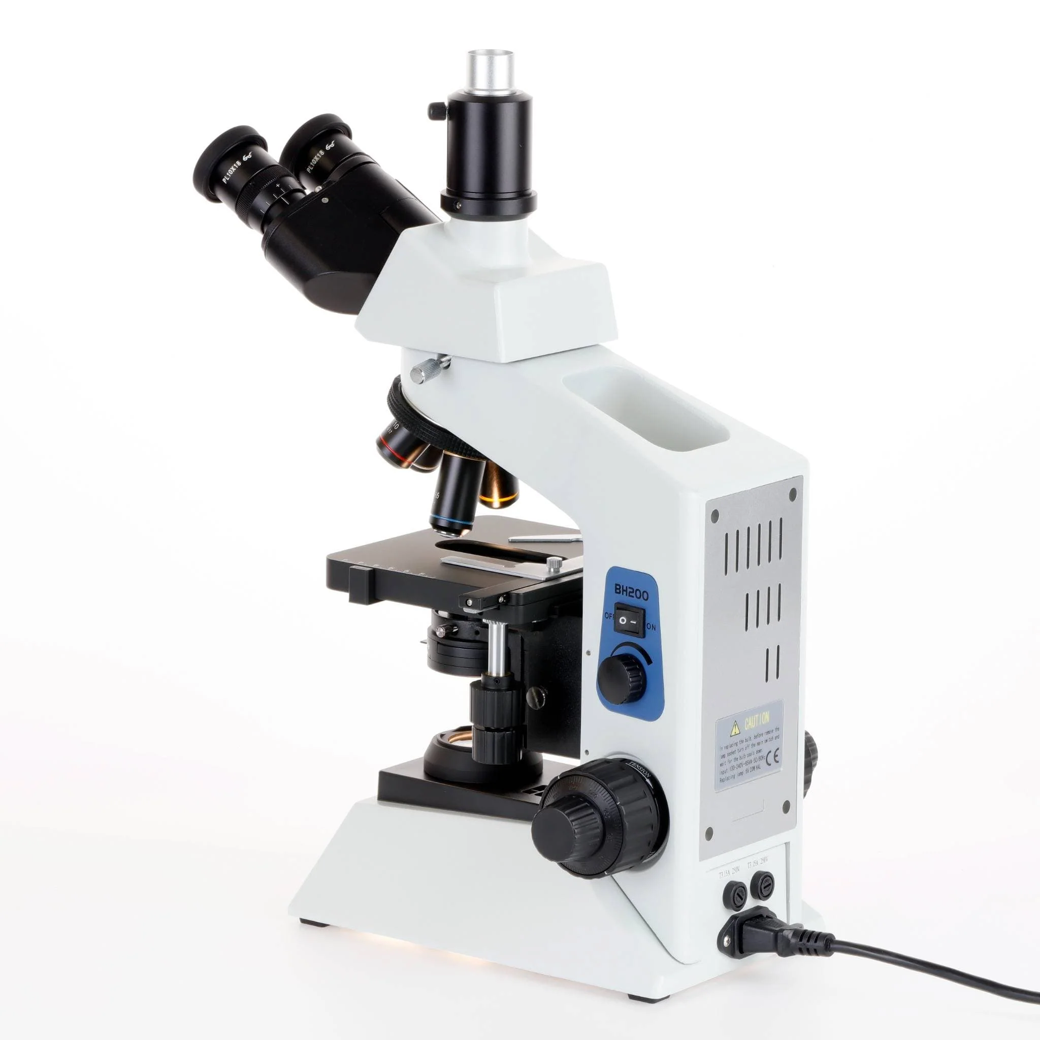 AmScope T580 Series Biological Trinocular Compound Microscope With 40X to 2000X Magnification - Image 4