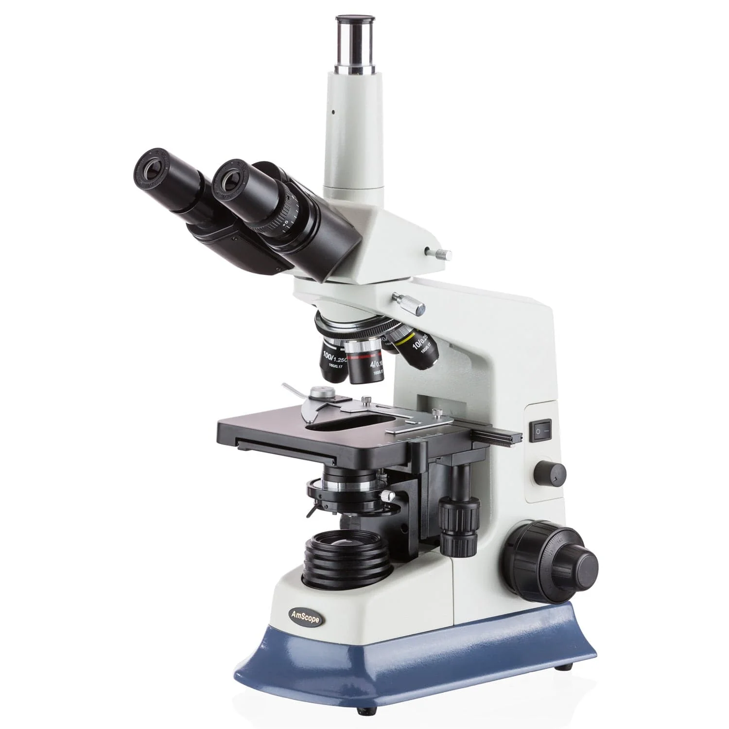 AmScope T590 Series Biological Trinocular Compound Microscope 40X-1600X Magnification