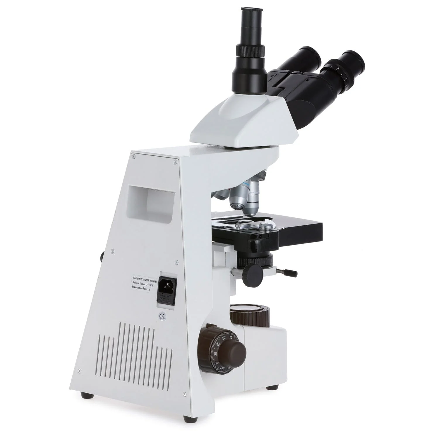 AmScope T660 Series Professional Trinocular Compound Microscope 40X-2000X Magnification with Plan Optics and Koehler Illumination - Image 7