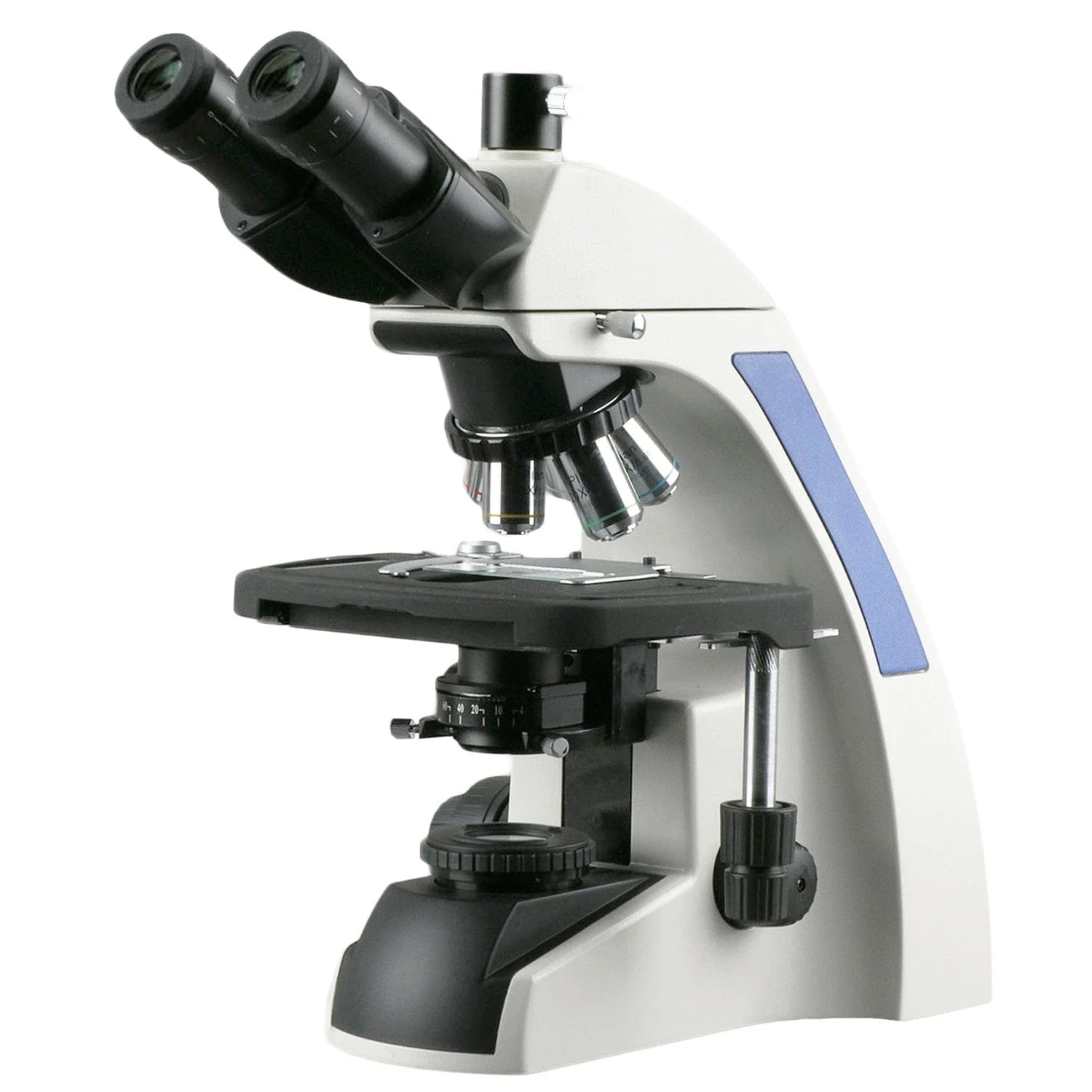 AmScope T720 Series Plan Infinity Kohler Laboratory Trinocular Compound Microscope 40X-2500X Magnification with 1080 HDMI Camera - Image 2