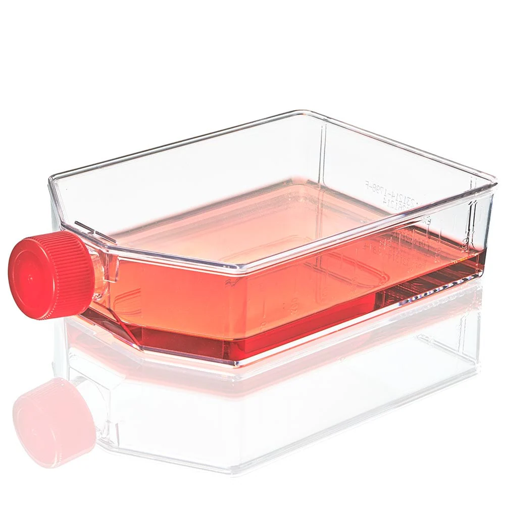 Diamond SureGro Cell Culture Flask, Tissue Culture Treated, 225cm2, Plug Cap, Sterile, 5/Bag, 25/Case
