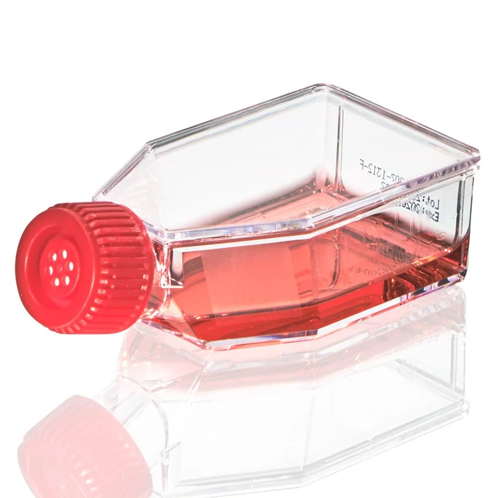 Diamond SureGro Cell Culture Flask, Tissue Culture Treated, 25cm2, Vent Cap, Sterile, 10/Bag, 200/Case