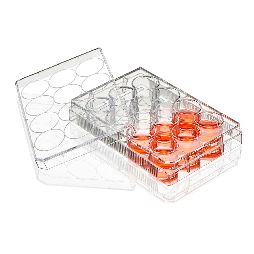 Diamond SureGro Multiple Well Plate, 12 Well, Flat Bottom, Non-treated, Sterile, Individually Wrapped