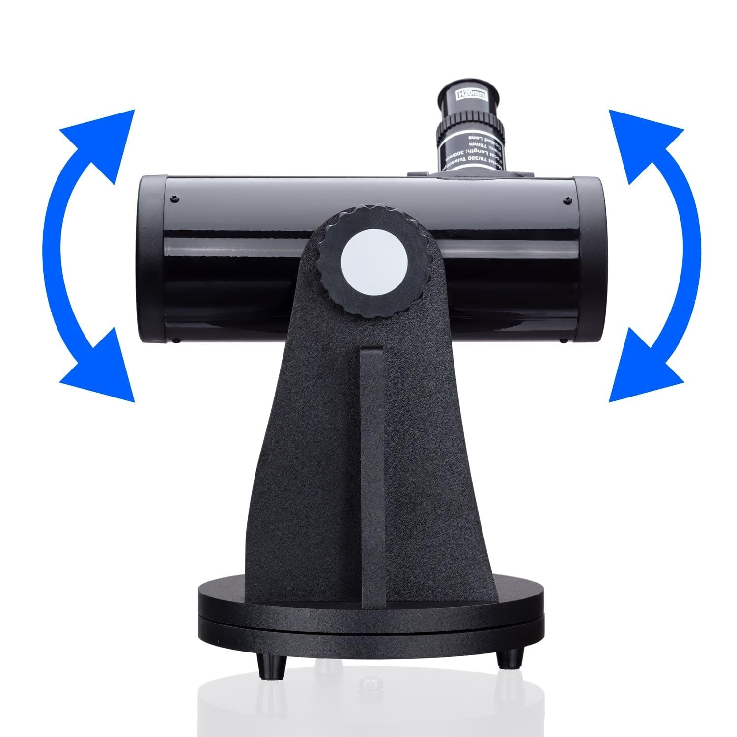 IQCrew By AmScope Tabletop Dobsonian Telescope - Image 4