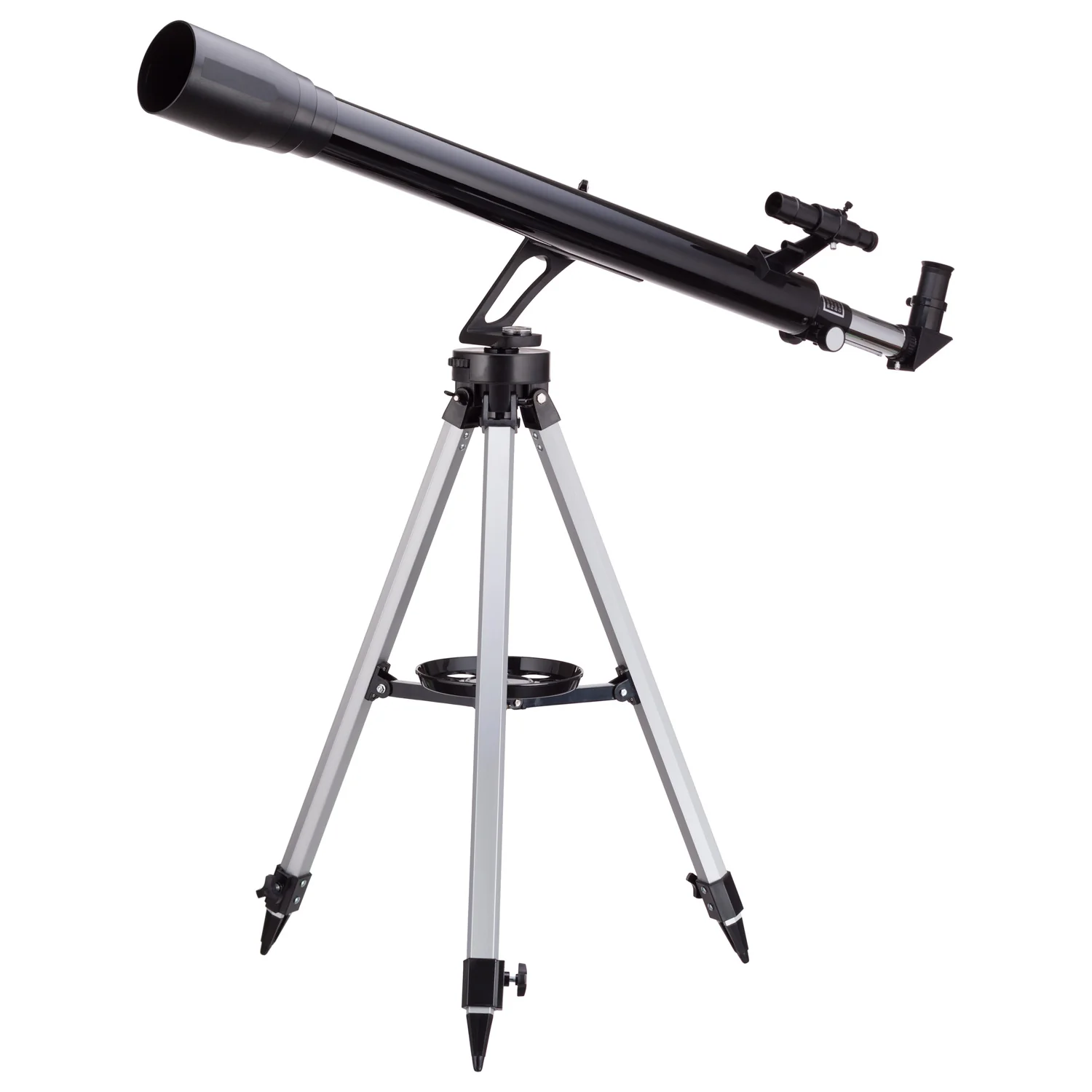 IQCrew by AmScope 45X-450X Magnification 900x60mm Focal Length Kid's Refractor Telescope with Tripod and Azimuth Mount - Image 3