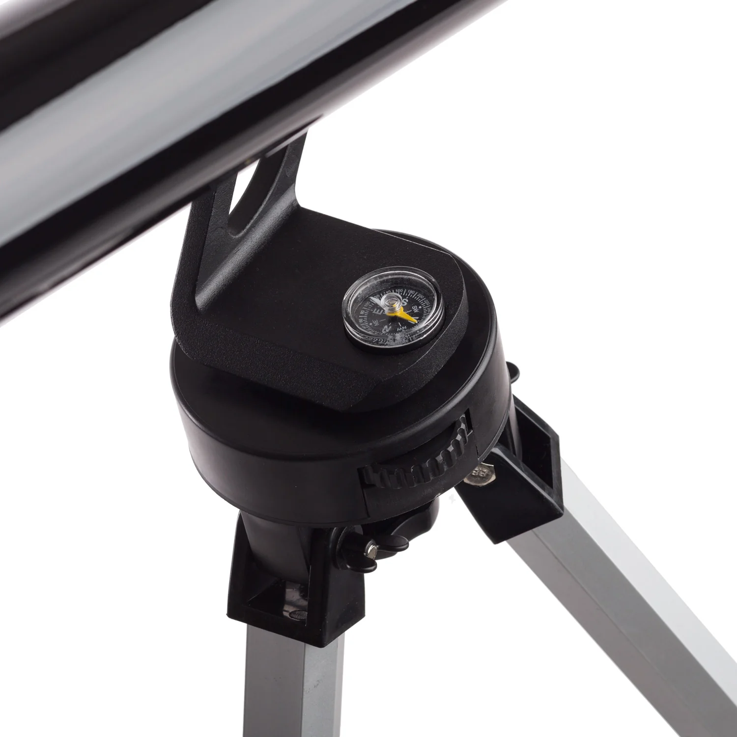 IQCrew by AmScope 45X-450X Magnification 900x60mm Focal Length Kid's Refractor Telescope with Tripod and Azimuth Mount - Image 4