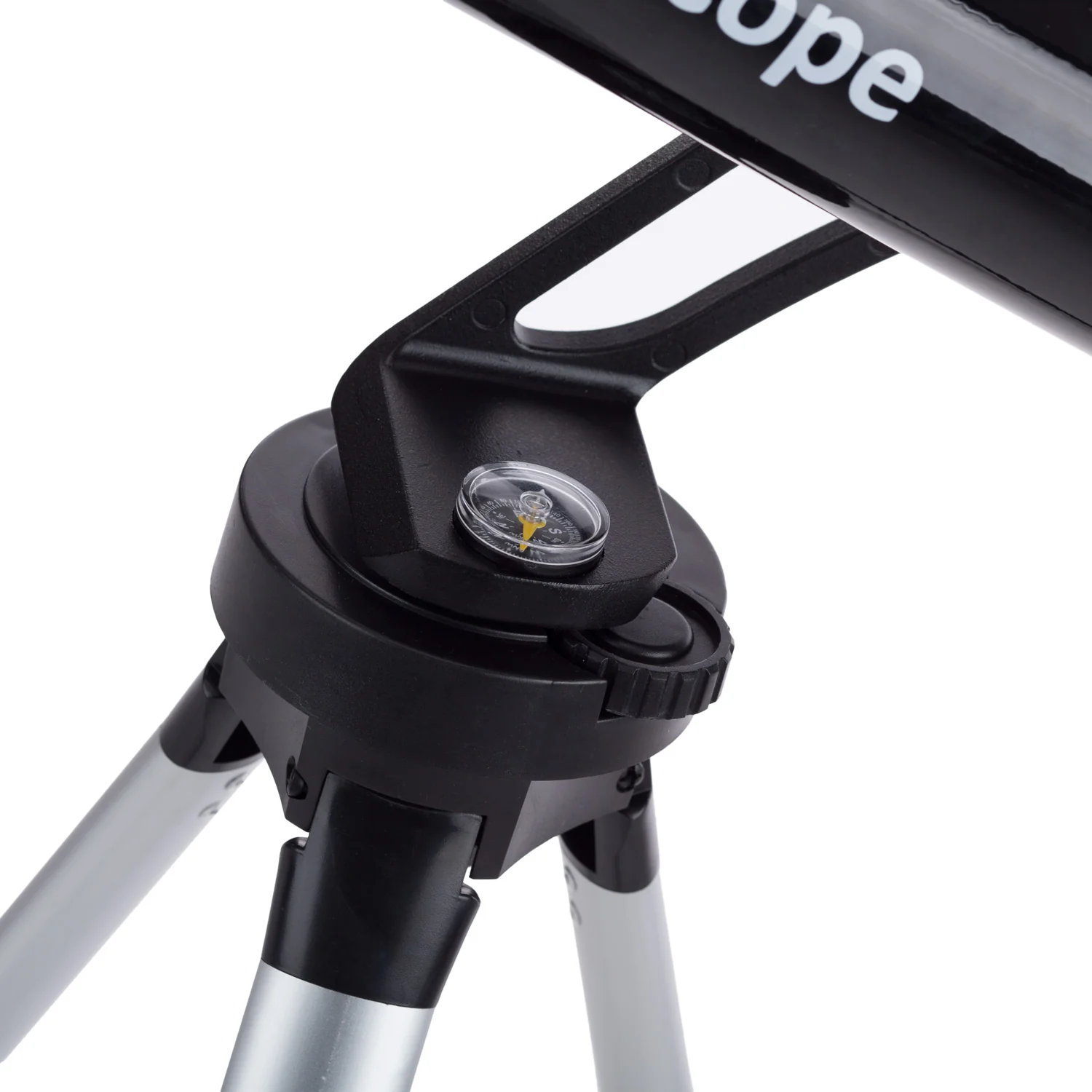 IQCrew by AmScope 35X-350X Magnification 700x70mm Focal Length Kid's Refractor Telescope with Tripod and Azimuth Mount - Image 3