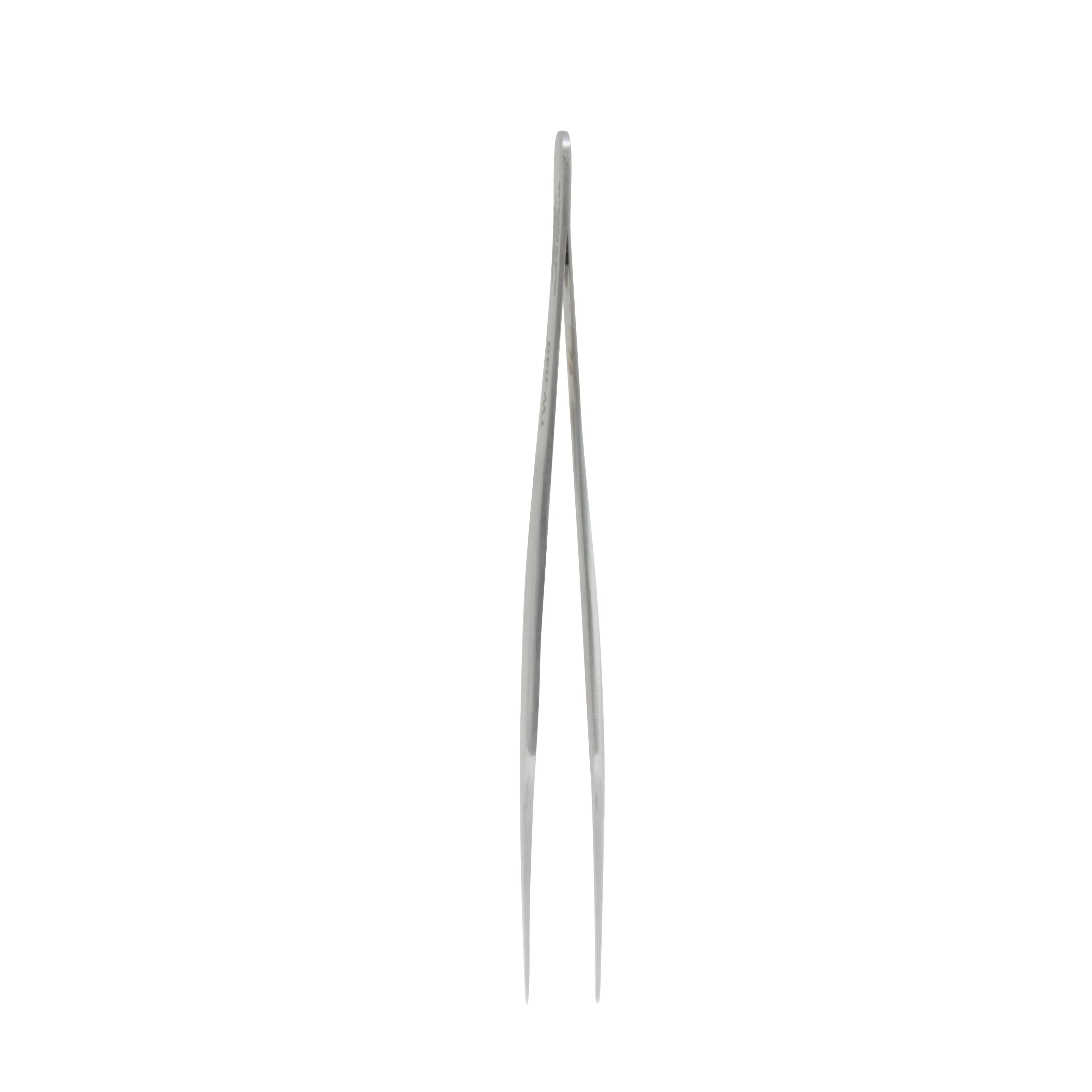 AmScope High Precision 4 1/2 in. Tapered Flat Tip Tweezers - Image 2