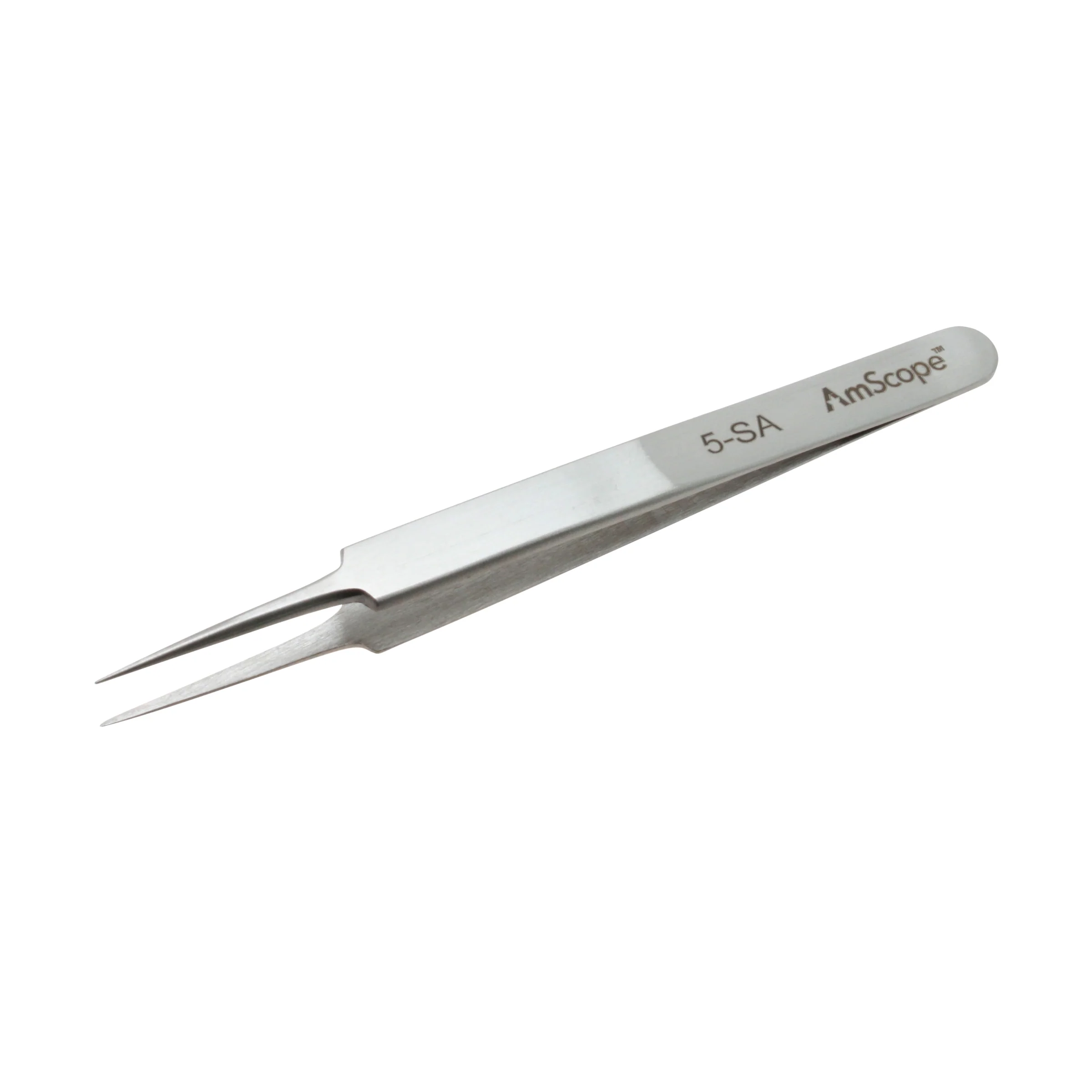 AmScope High Precision 4 1/4 in. Tapered Ultra Fine Point Tweezers - Image 6