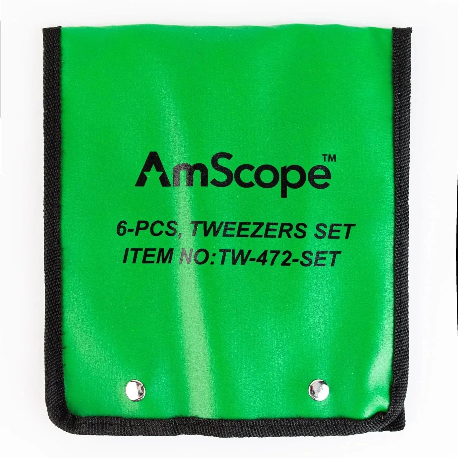 AmScope General Purpose Tweezers 6 Piece Set In Vinyl Pouch - Image 5