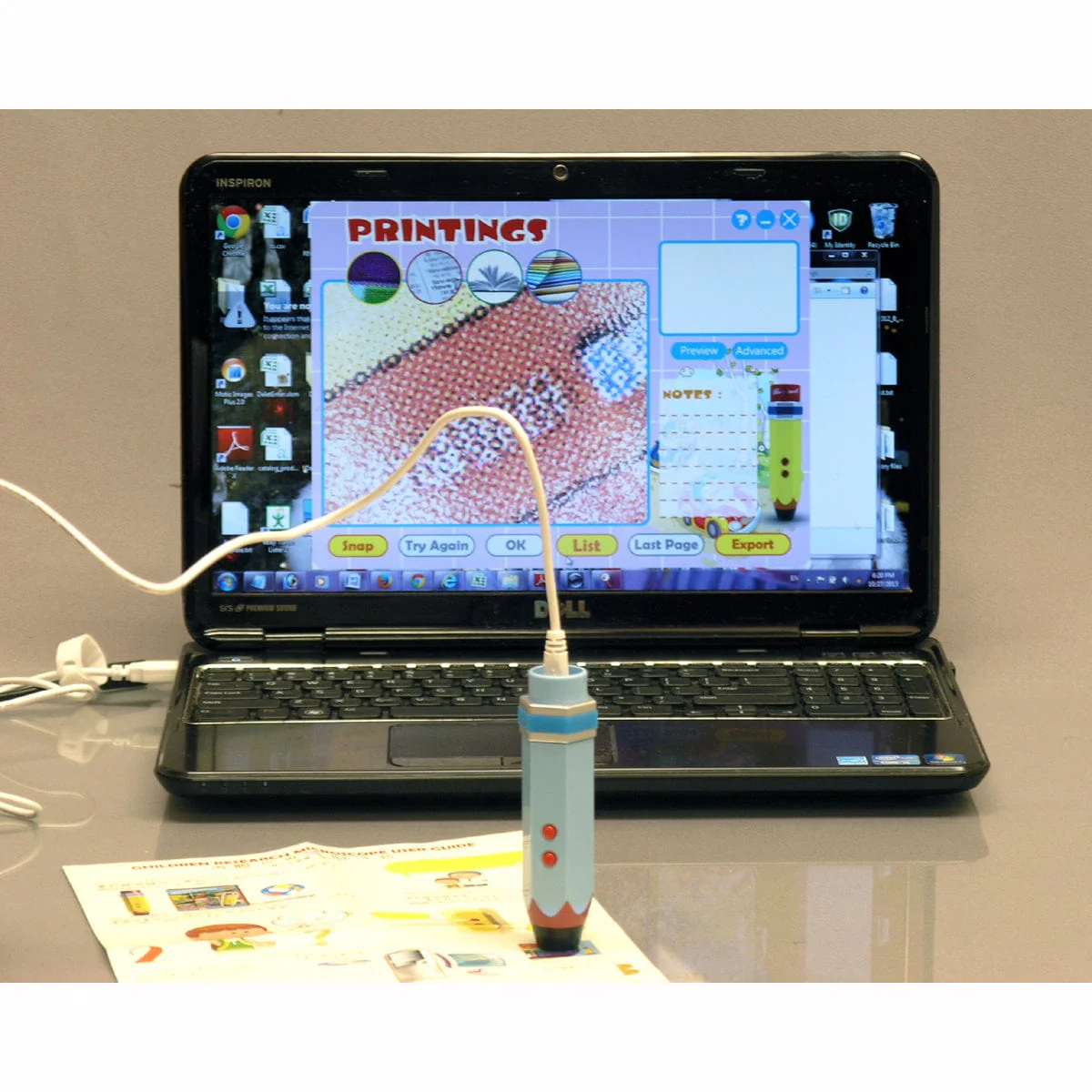 Amscope UBWMP30X60X-B Digital Compound Microscope for Kids LCD Screen, Photo & Video Capture, STEM Learning - Image 5